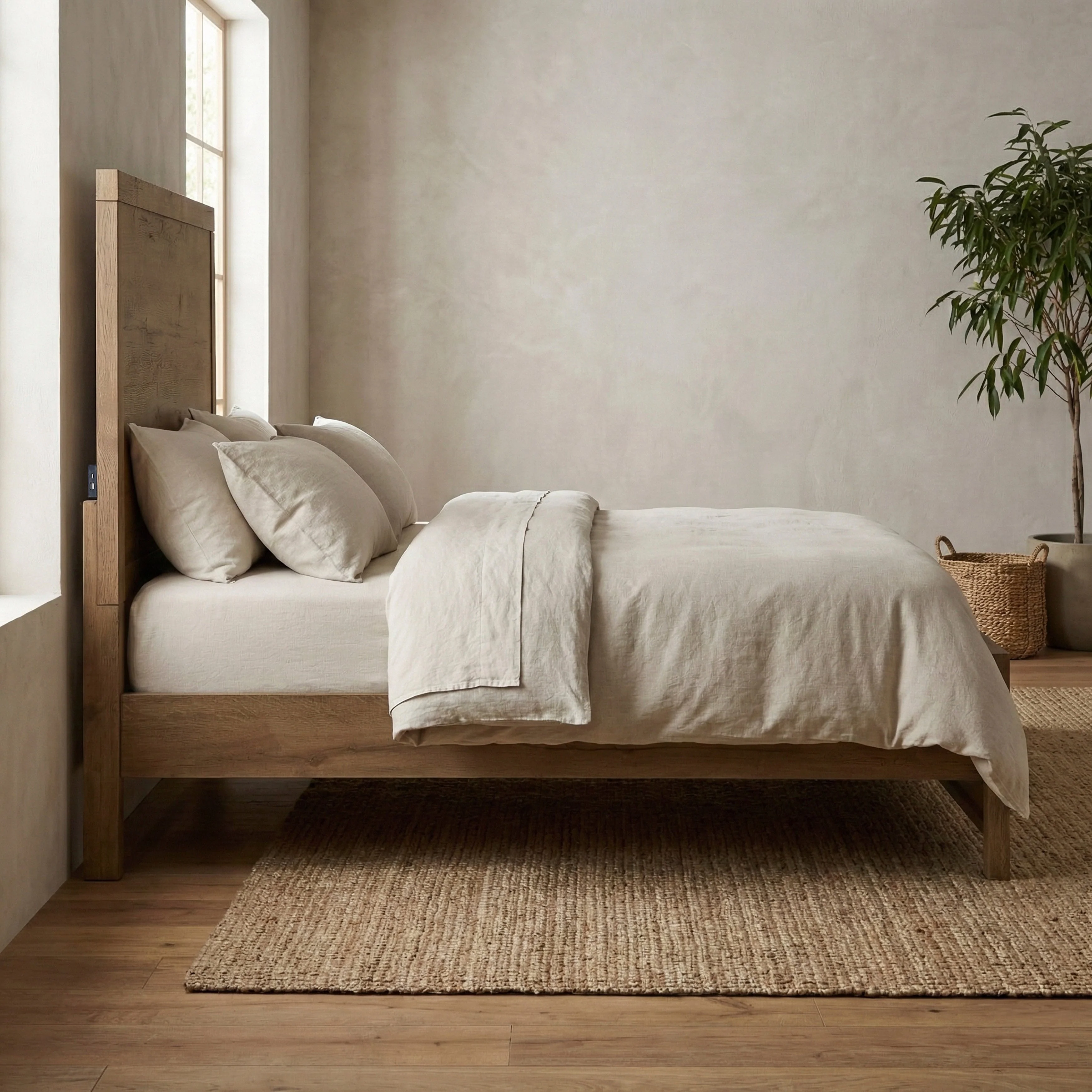 Matisse Brown Queen Panel Bed - Image 12