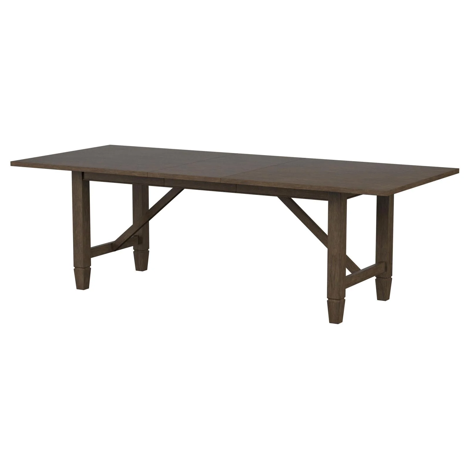Matisse Brown Rectangular Dining Table with 18" Removable Extension Leaf - Image 2