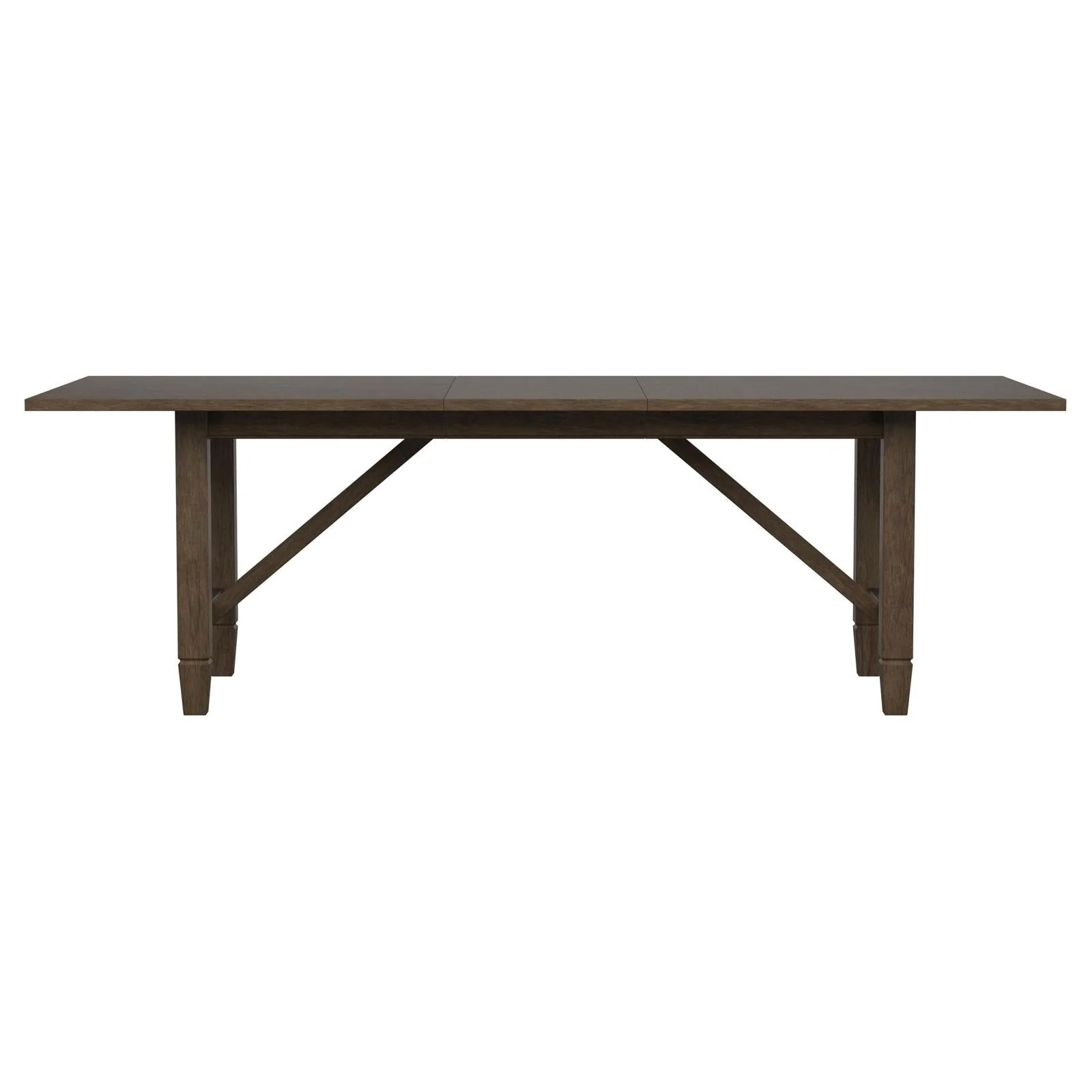 Matisse Brown Rectangular Dining Table with 18" Removable Extension Leaf - Image 4
