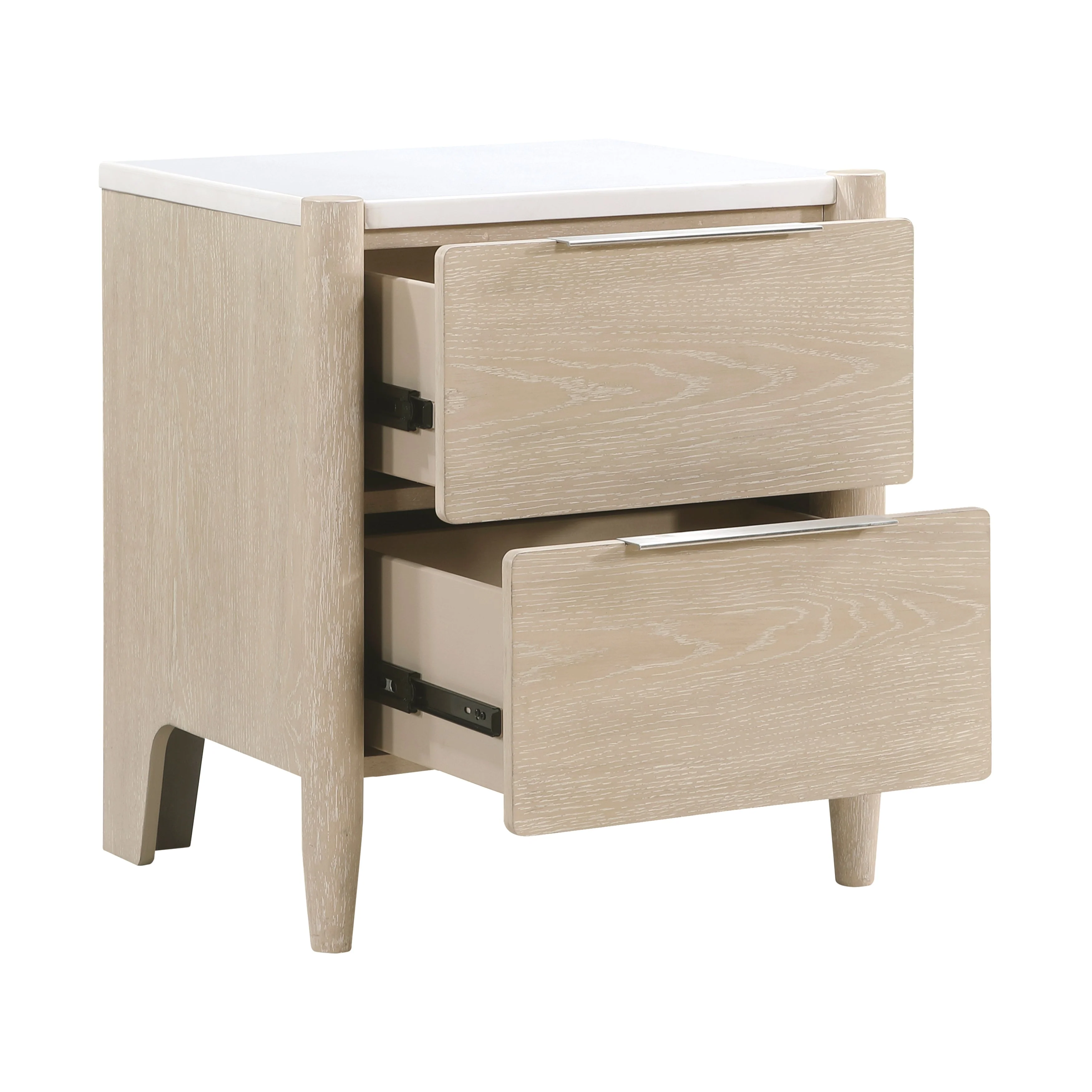 Matteo Light Oak Storage Platform Bedroom Set - Image 14