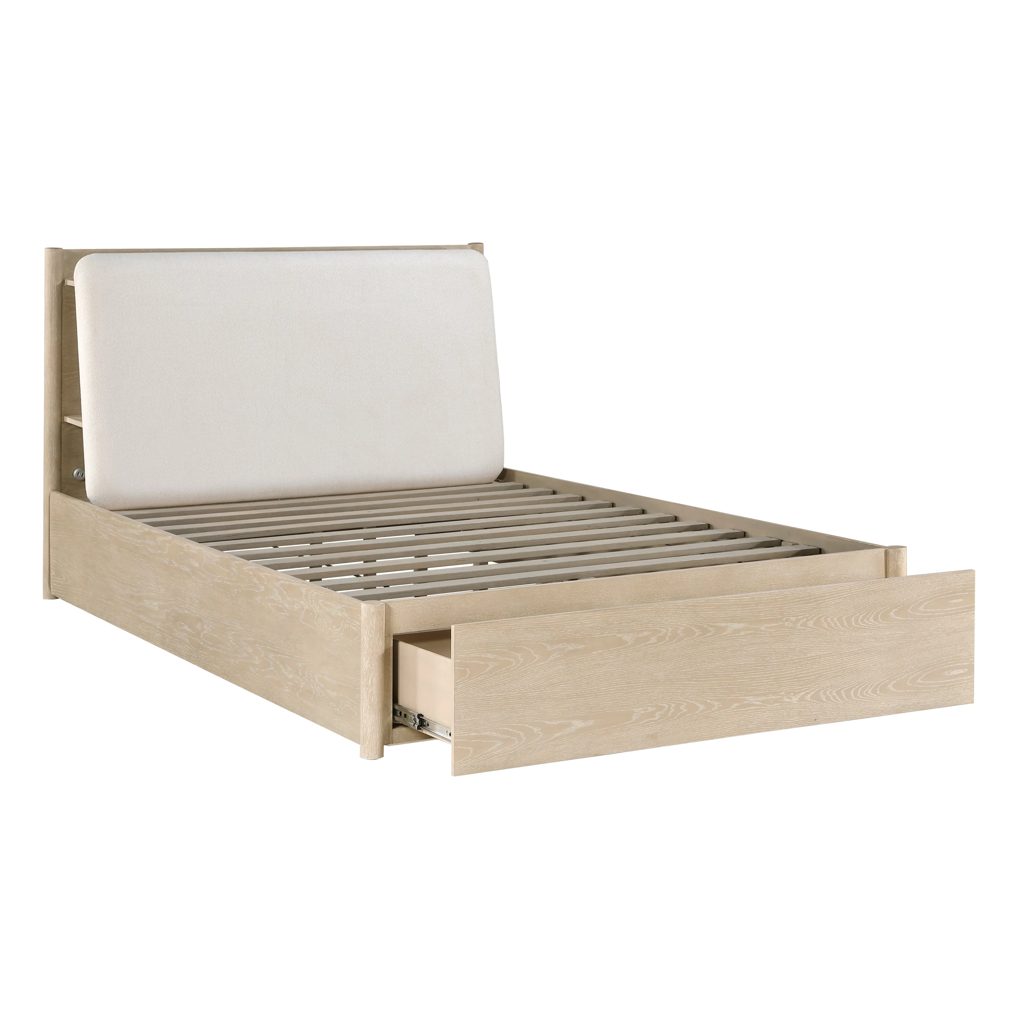 Matteo Light Oak Storage Platform Bedroom Set - Image 6
