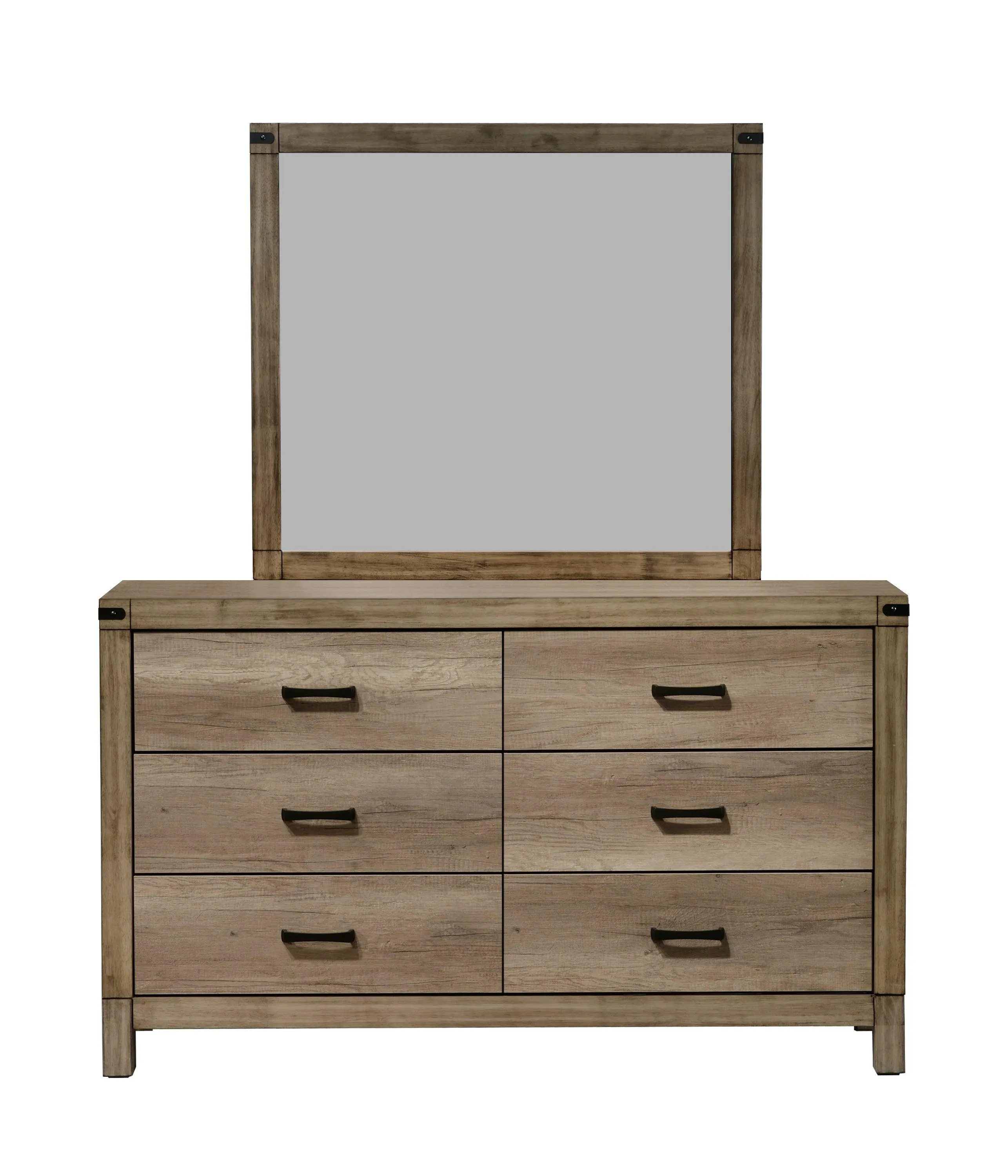 Matteo Melamine Bedroom Mirror (Mirror Only) - Image 3