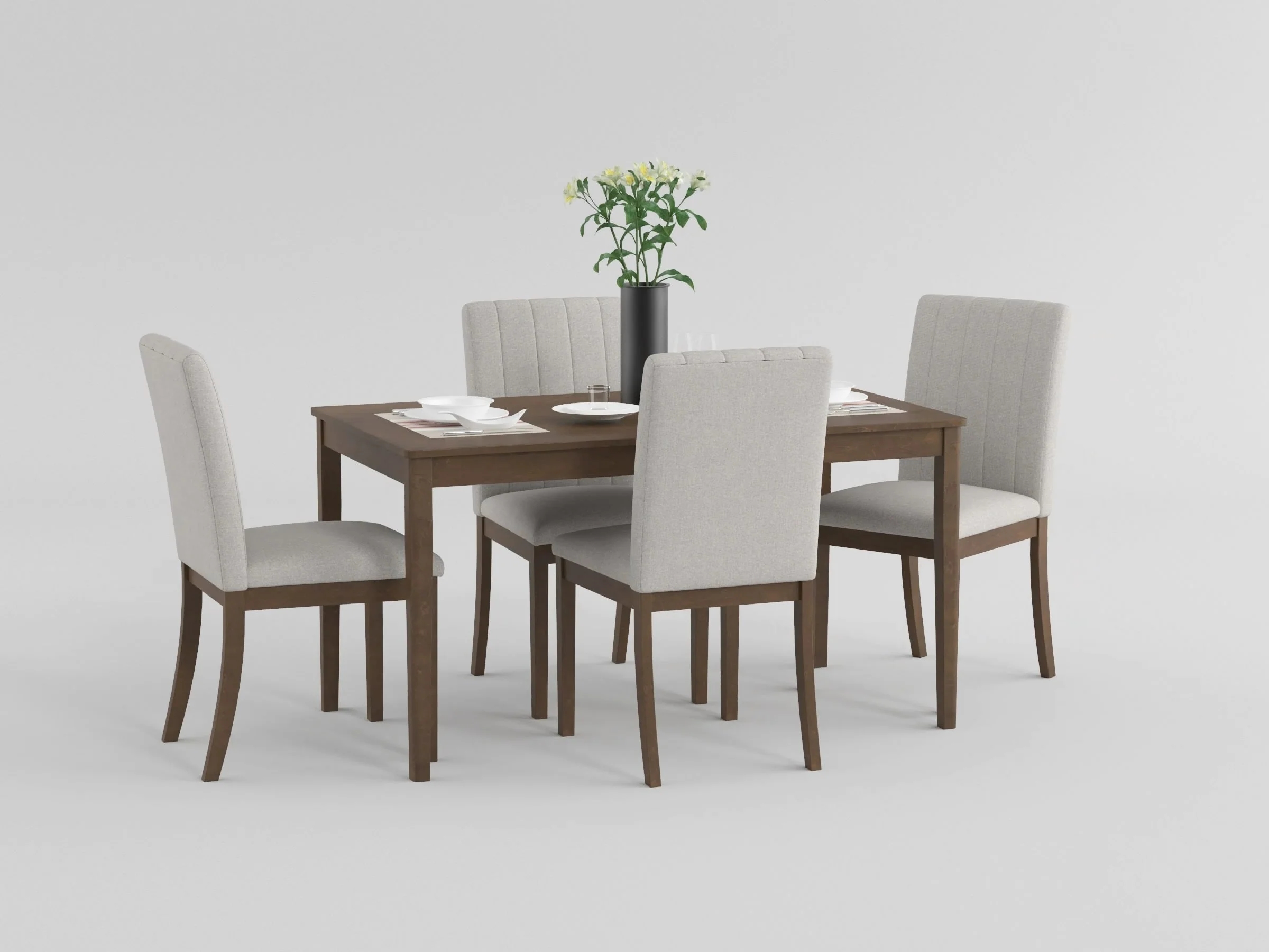 Maude Chestnut Dining Side Chair, Set of 2 - Image 2
