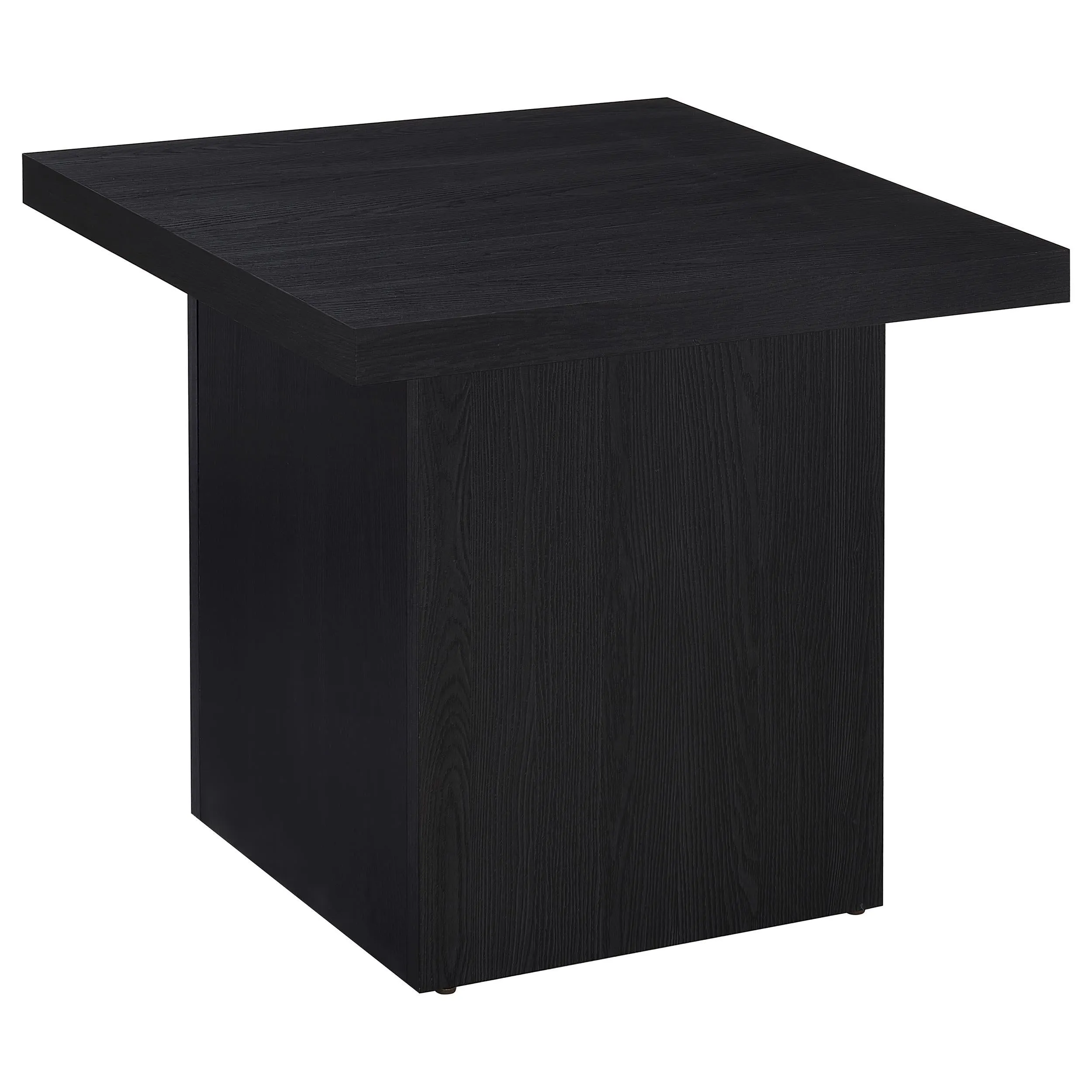 Max Black 3-Piece Rectangular Coffee and End Table Set - Image 6