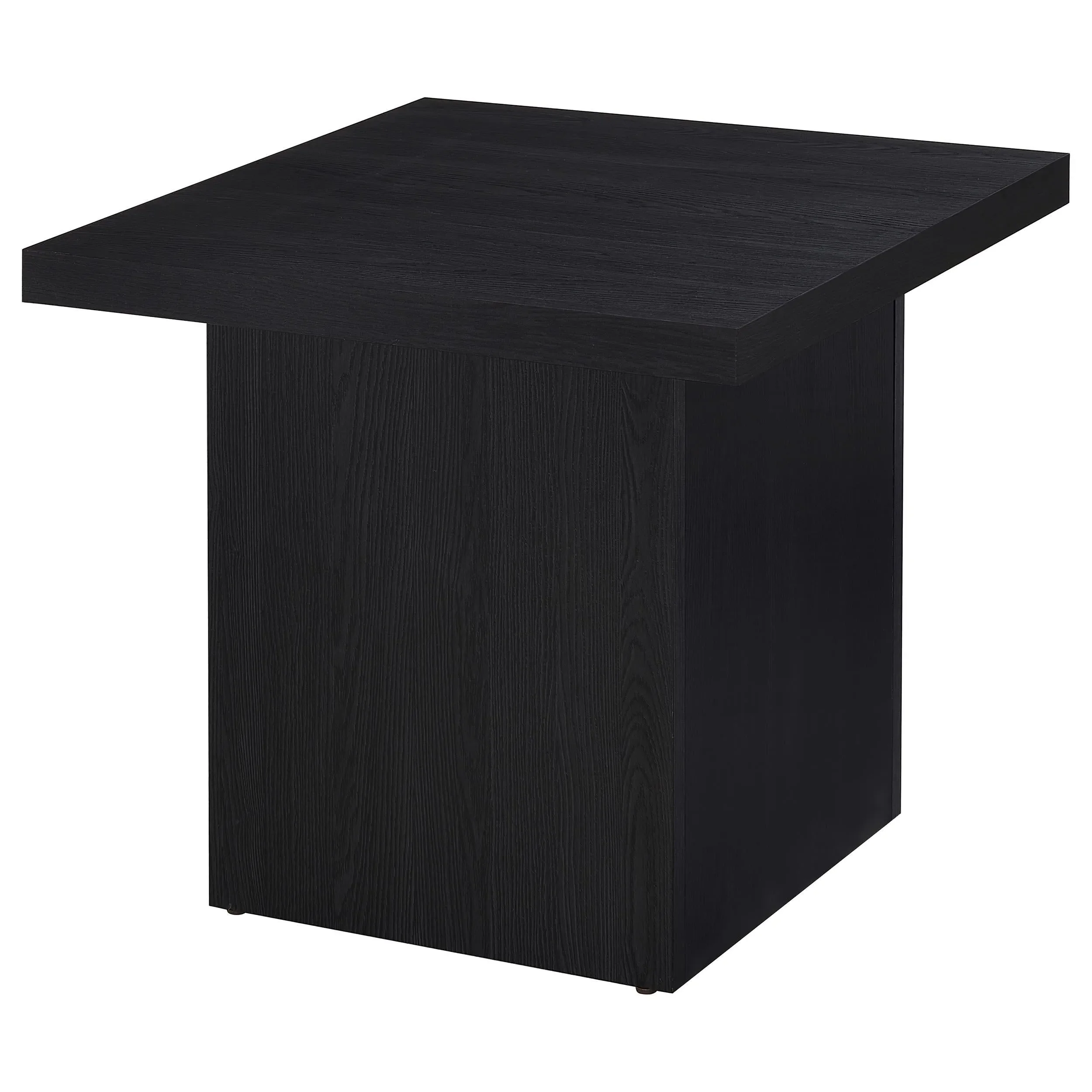 Max Black 3-Piece Rectangular Coffee and End Table Set - Image 7