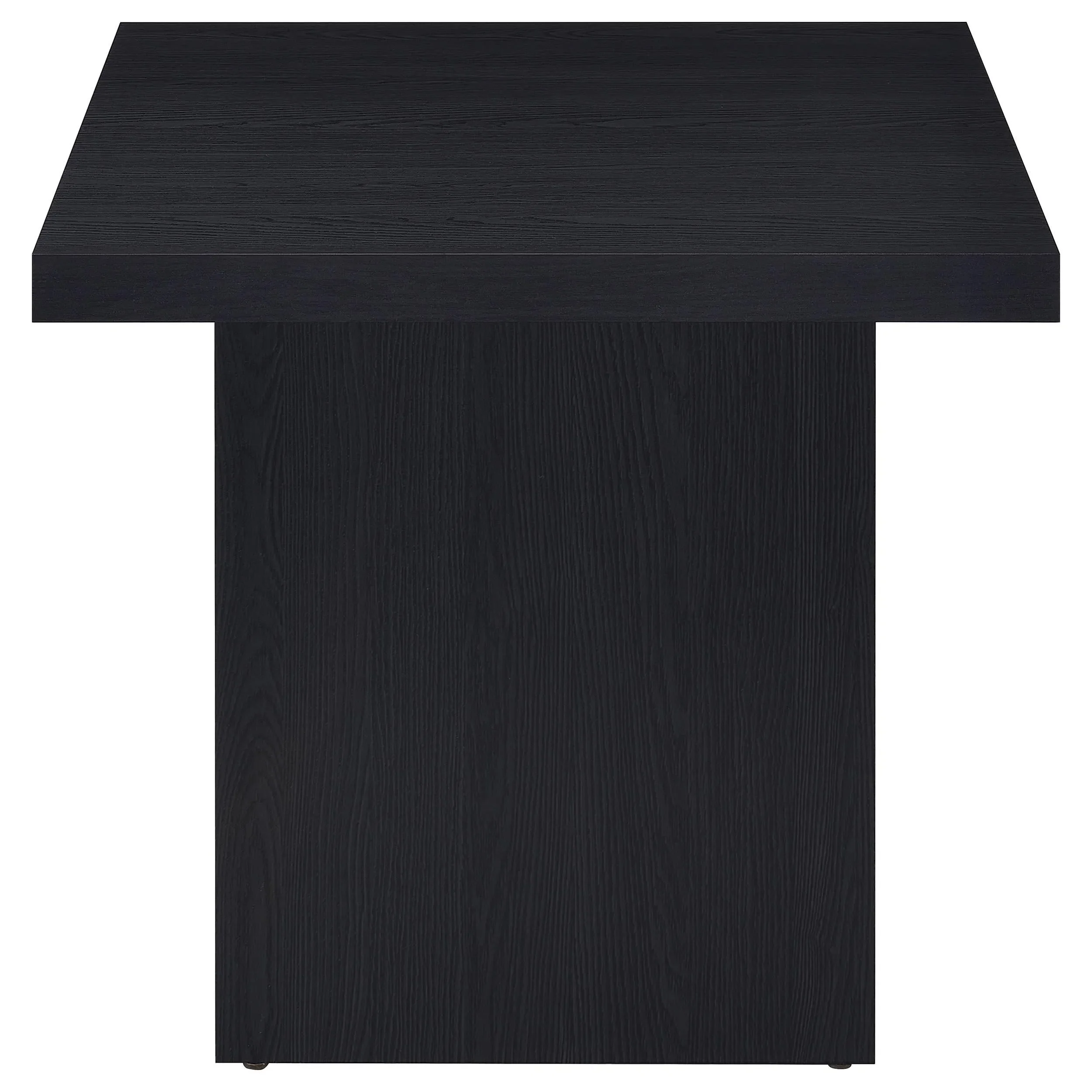 Max Black 3-Piece Rectangular Coffee and End Table Set - Image 8