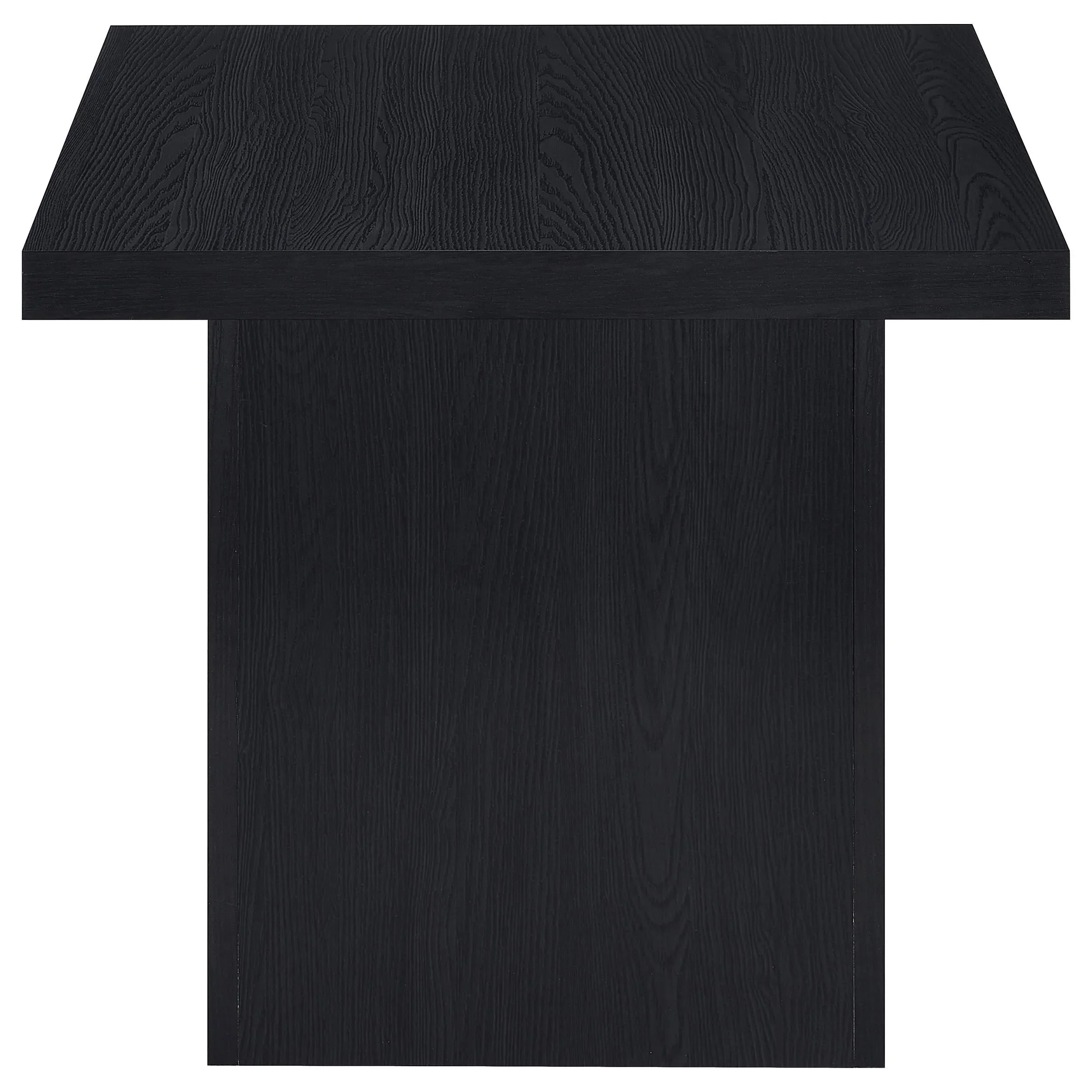 Max Black 3-Piece Rectangular Coffee and End Table Set - Image 9