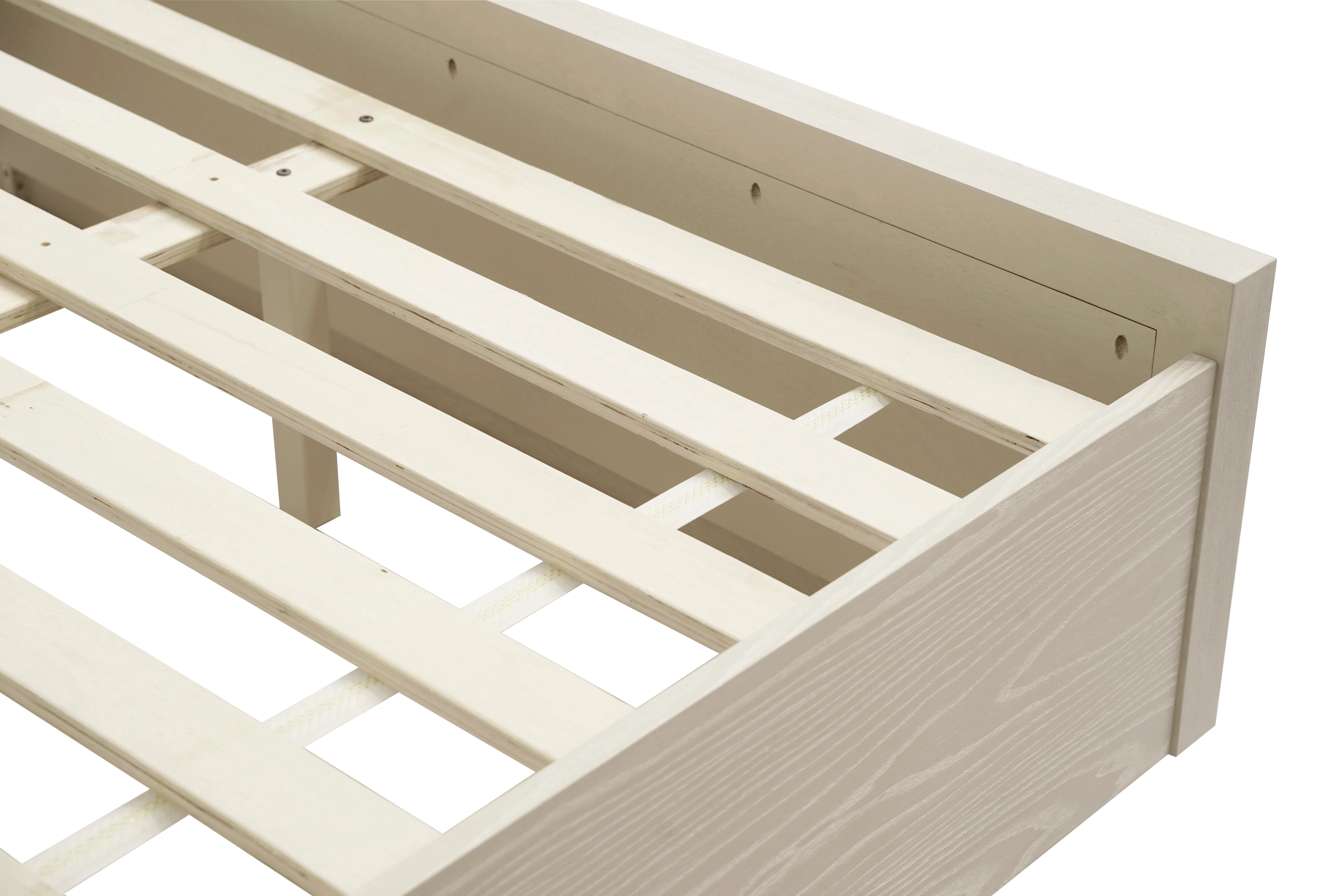 Maxime Eastern King Platform Bed in Ash - Image 7