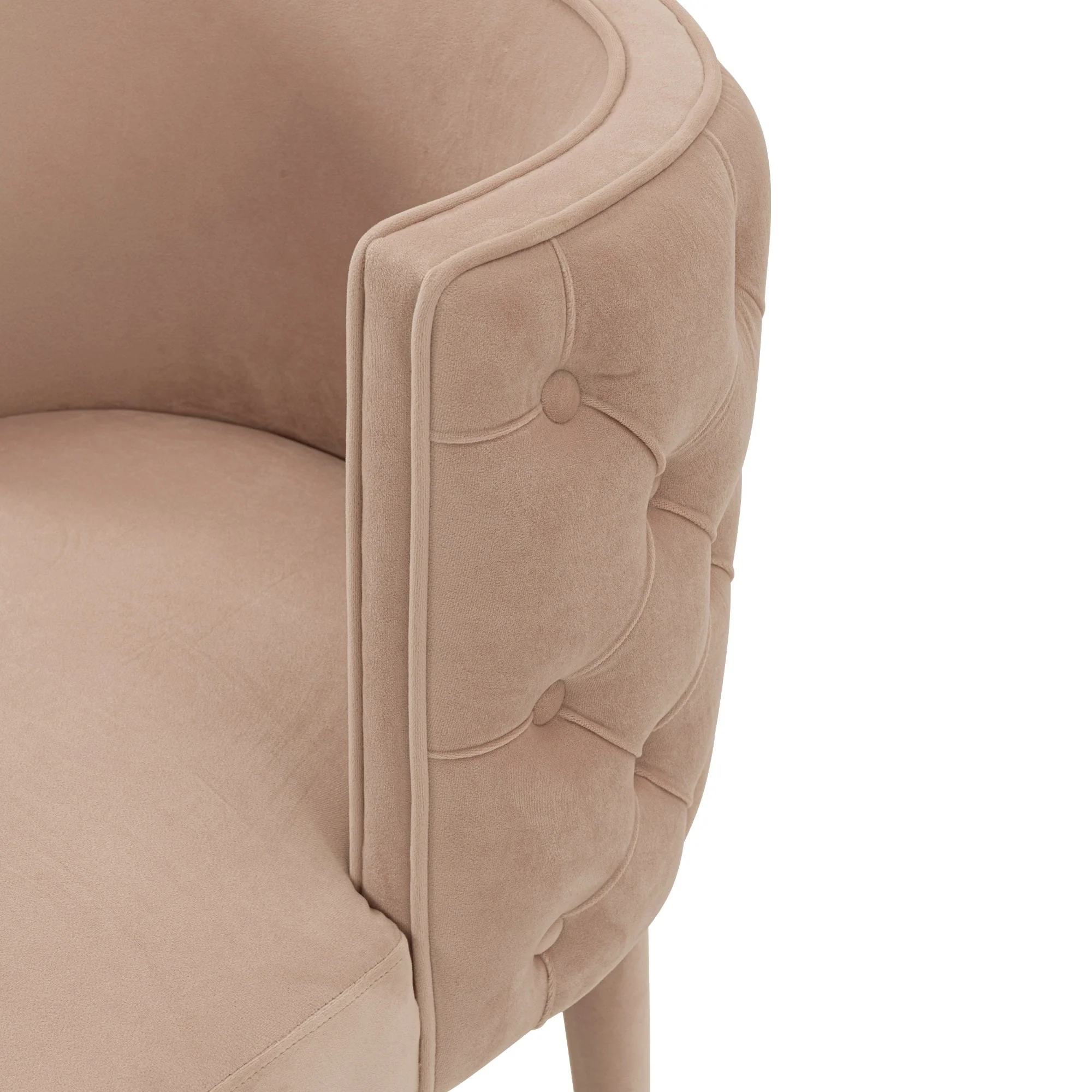 Maya Dining Chair in Nude - Image 4