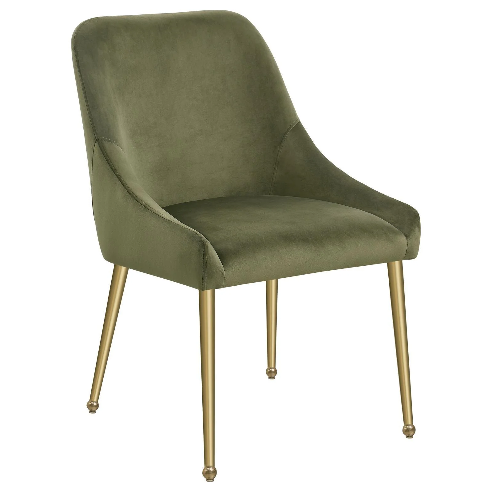 Mayette Parsons Wingback Dining Side Chairs Olive (Set of 2) - Image 2