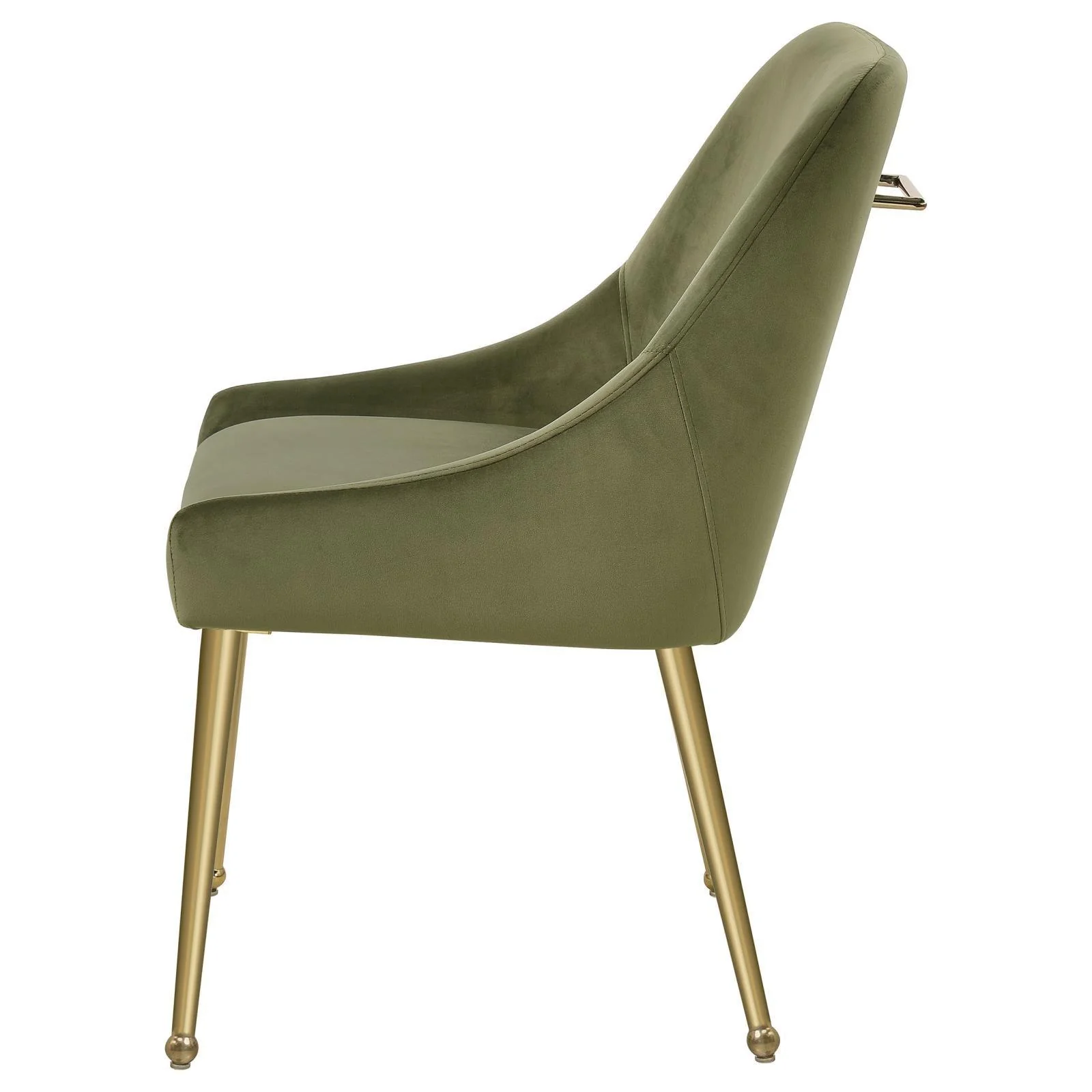 Mayette Parsons Wingback Dining Side Chairs Olive (Set of 2) - Image 5
