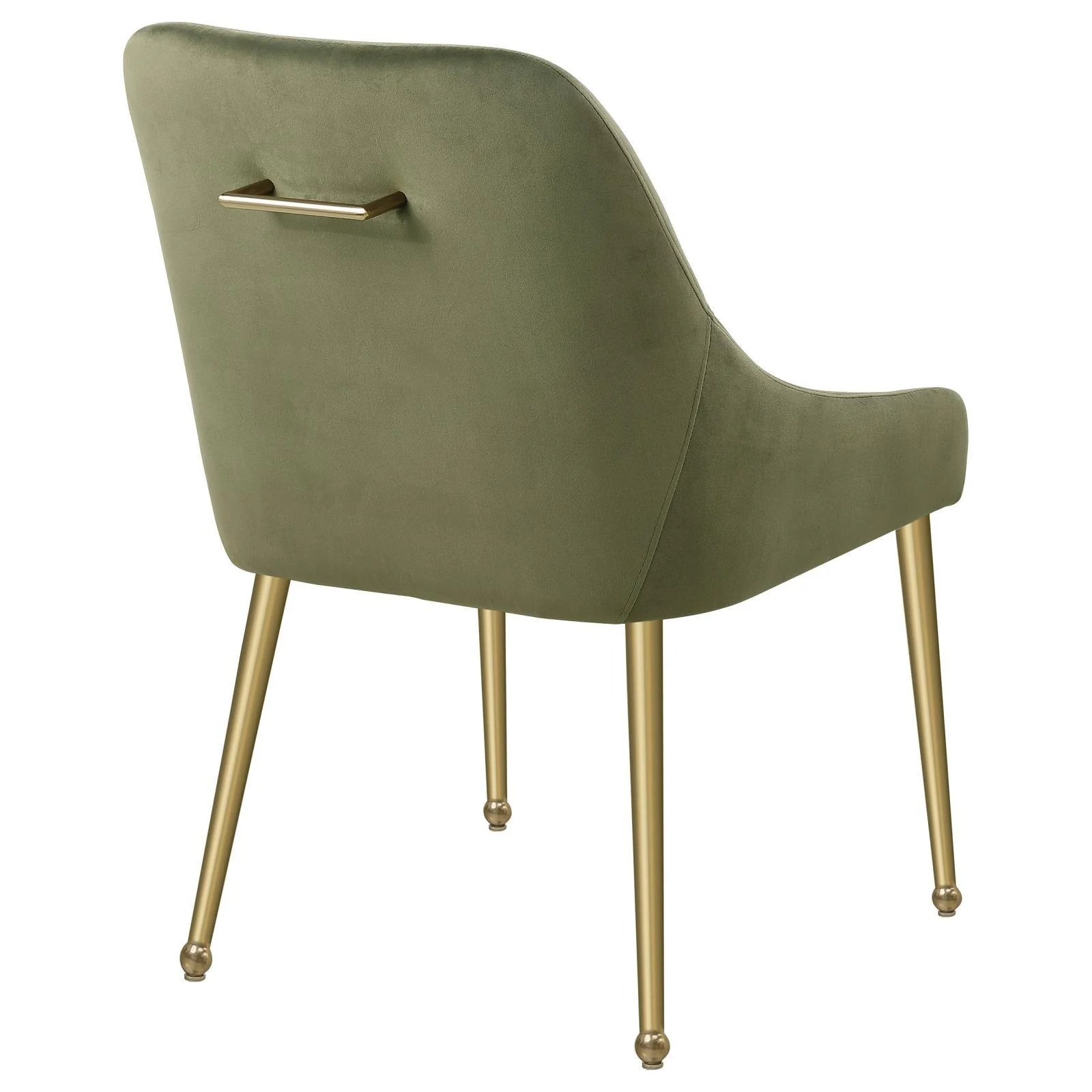 Mayette Parsons Wingback Dining Side Chairs Olive (Set of 2) - Image 7