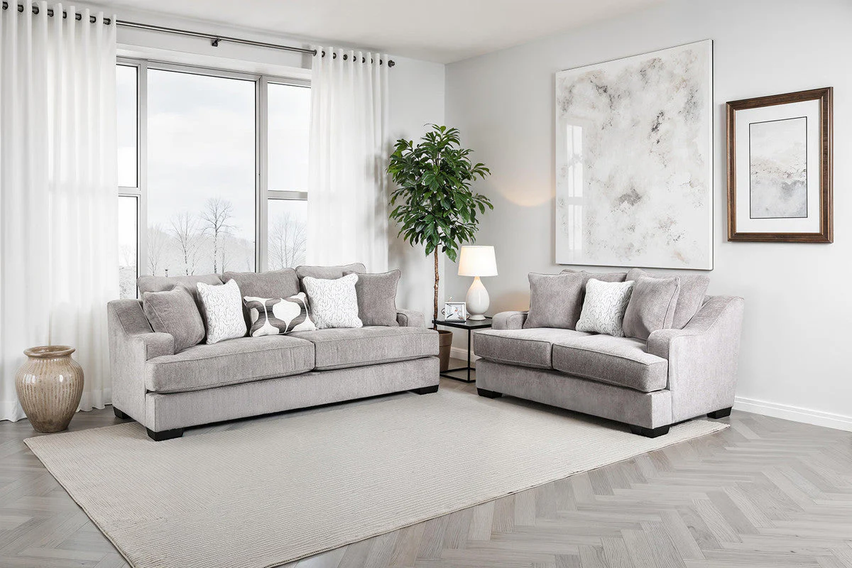 Mayfield Gray Oversized Sofa - Image 2