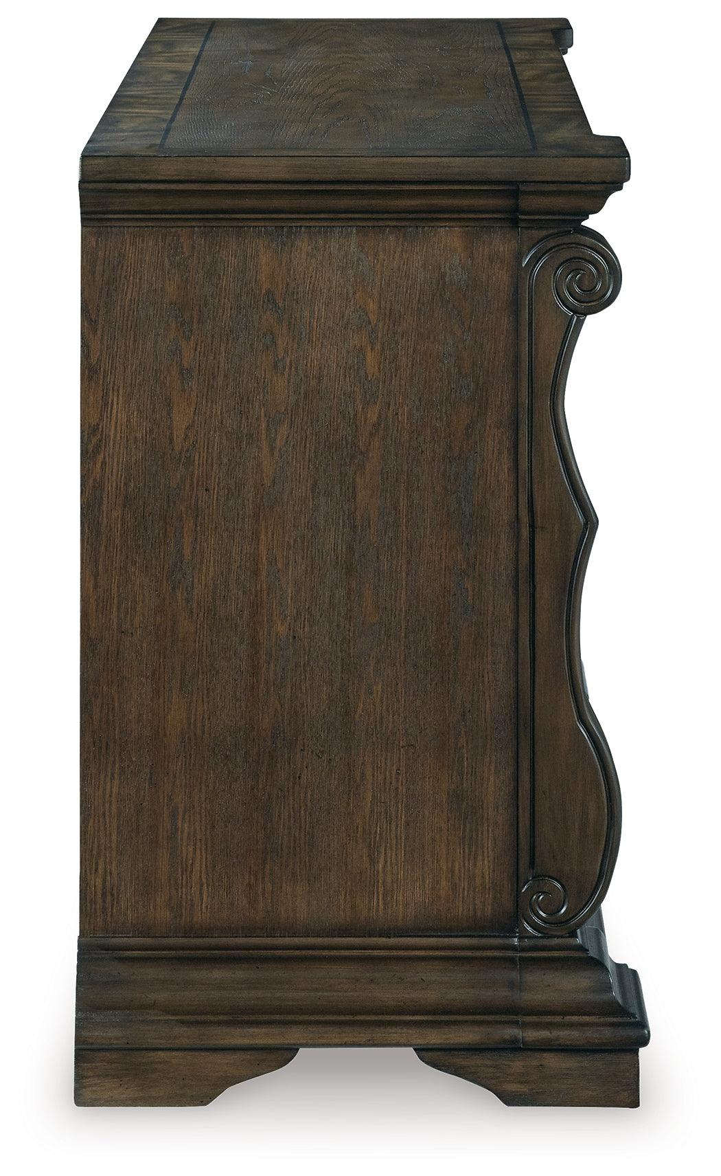 Maylee Dark Brown Dining Buffet - Image 4