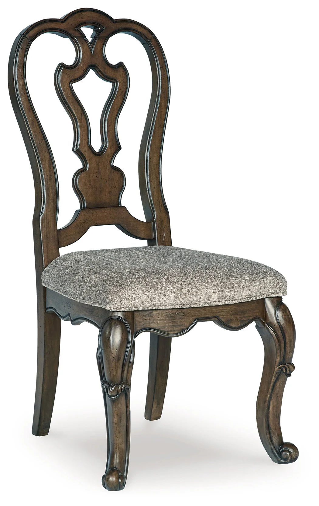 Maylee Dark Brown Dining Table and 4 Chairs and Bench - Image 9