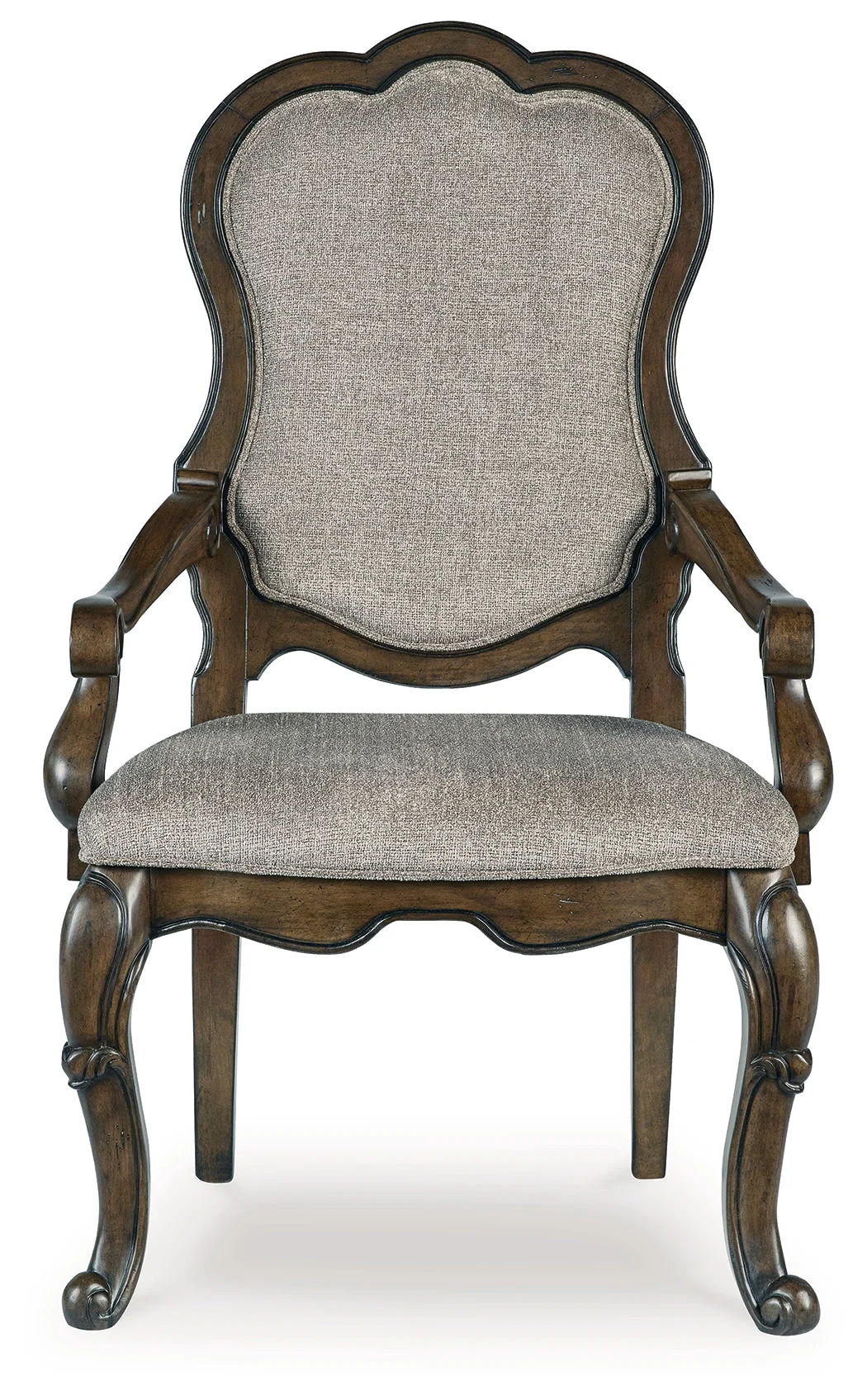 Maylee Dark Brown Dining Table and 4 Chairs - Image 6