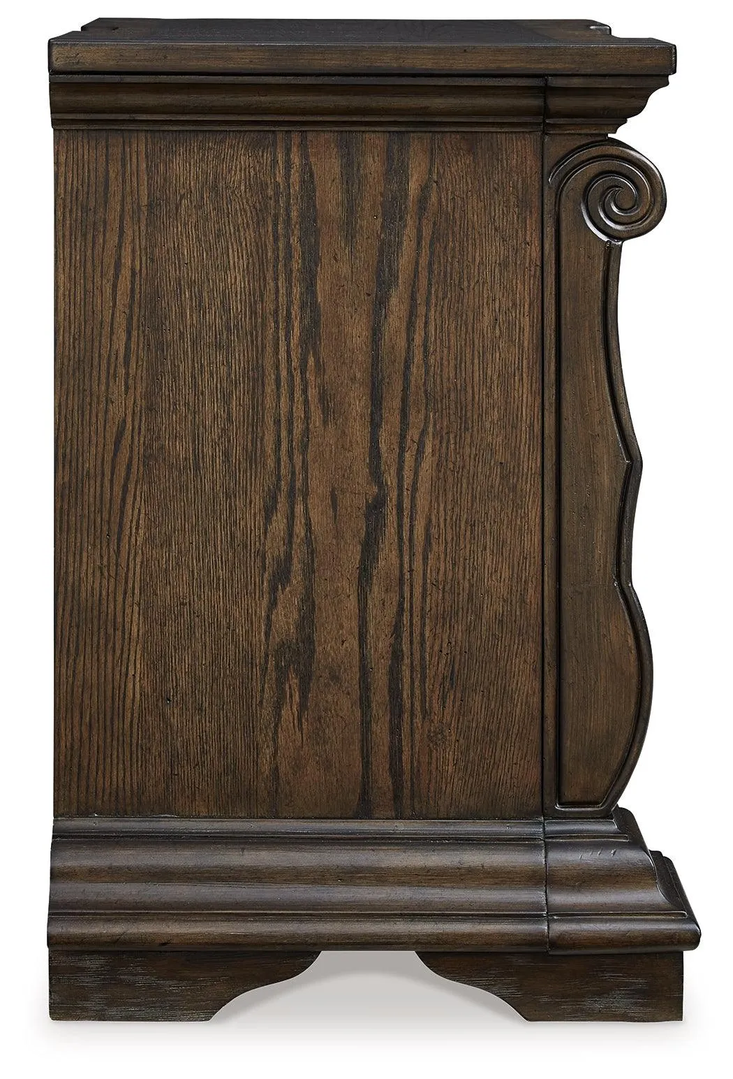 Maylee Dark Brown Nightstand - Image 4
