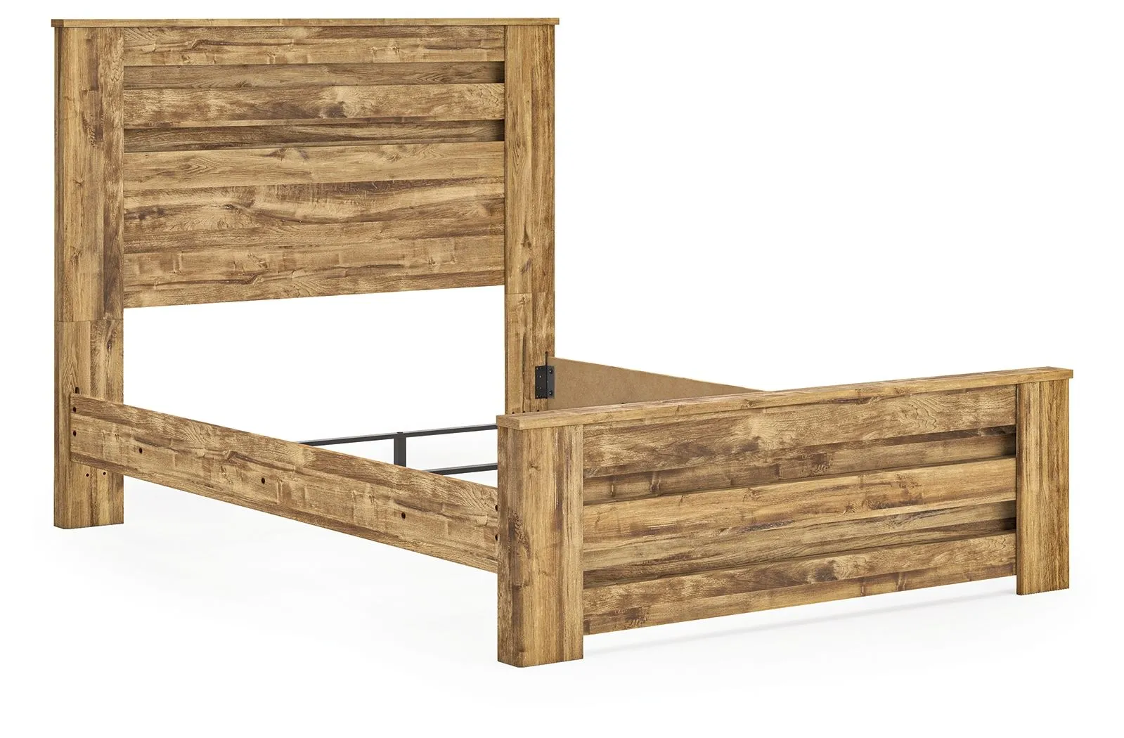 Maystonna Brown King Panel Bed - Image 7