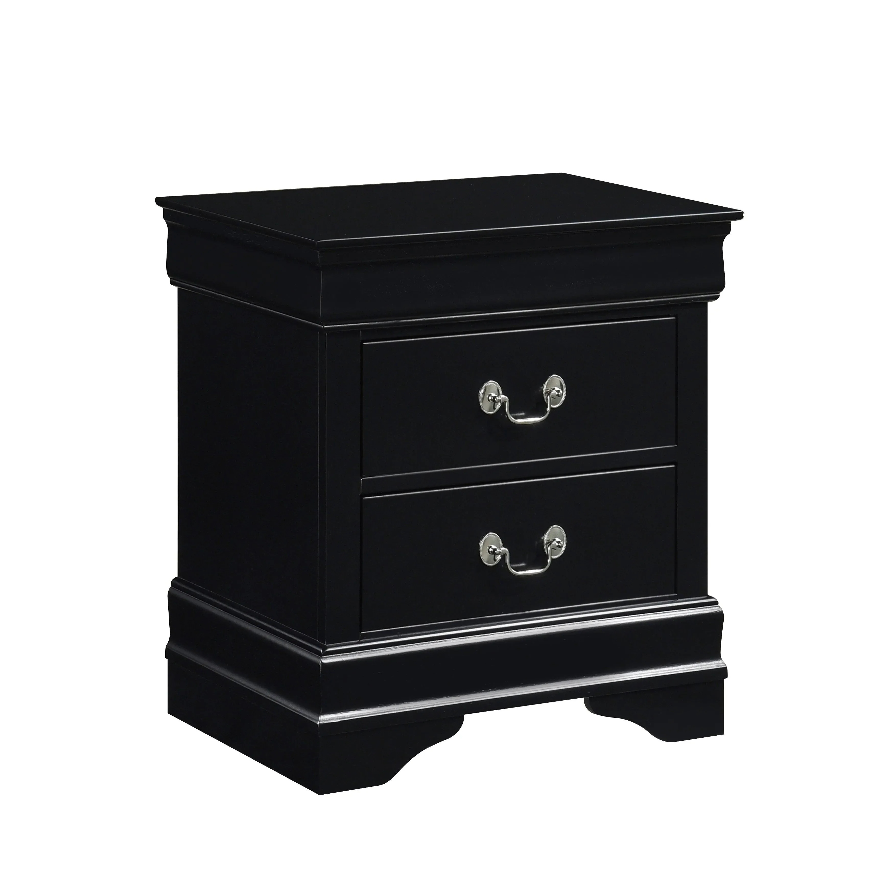 Mayville Black Nightstand - Image 3