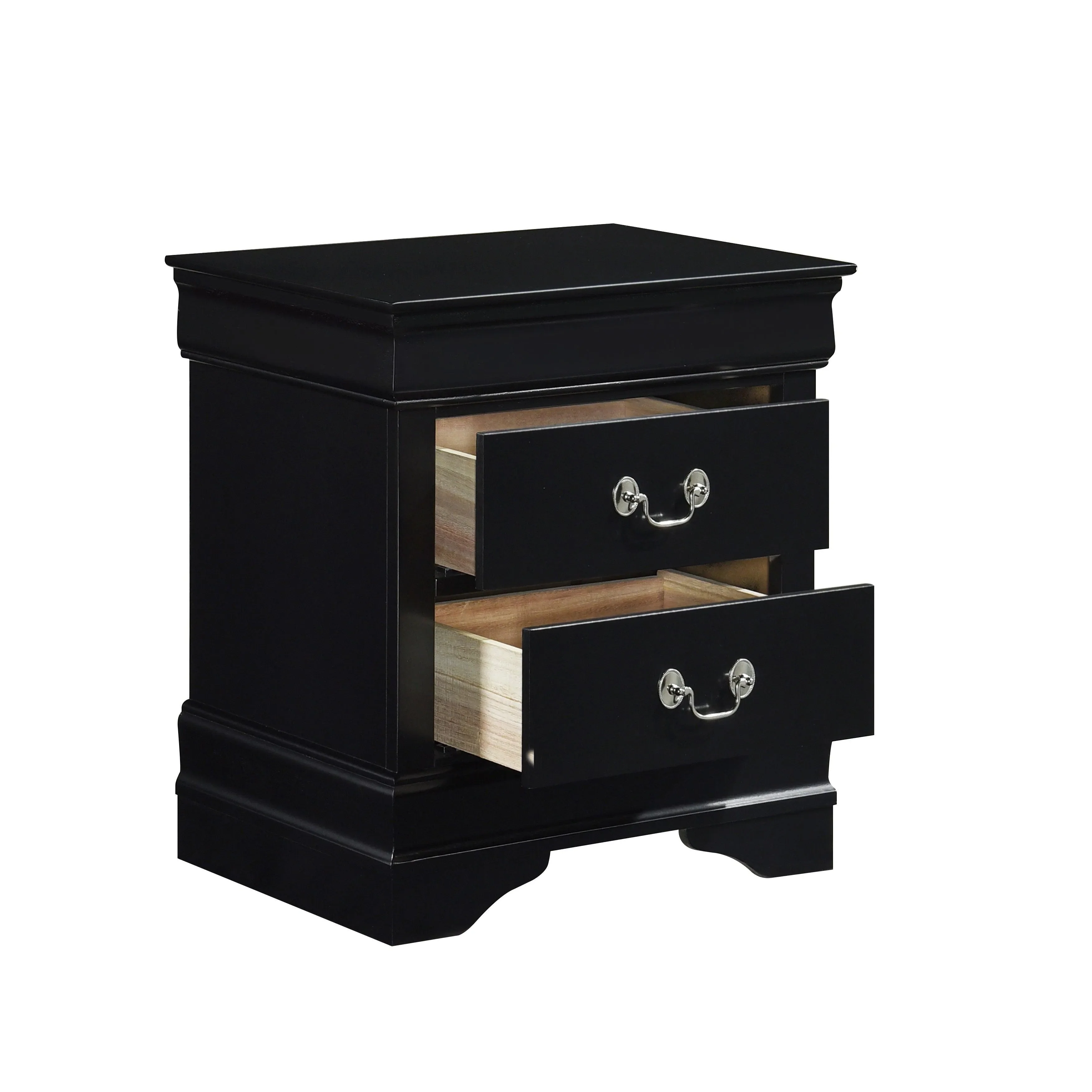 Mayville Black Nightstand - Image 4