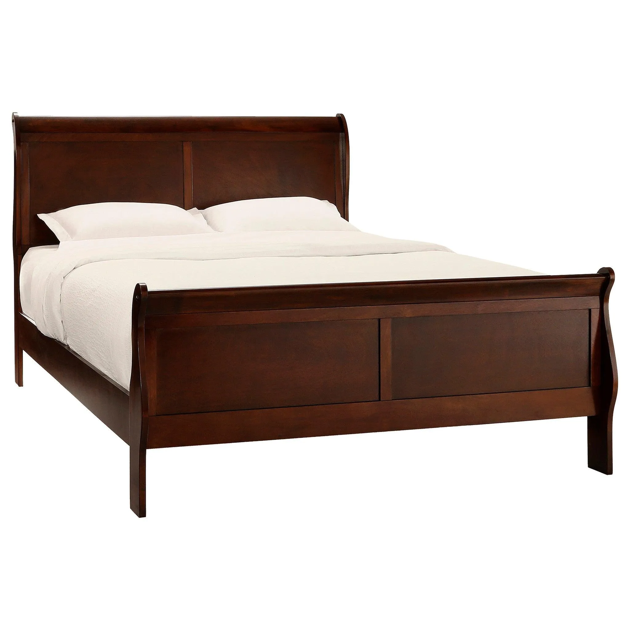 Mayville Brown Cherry Sleigh Youth Bedroom Set - Image 4