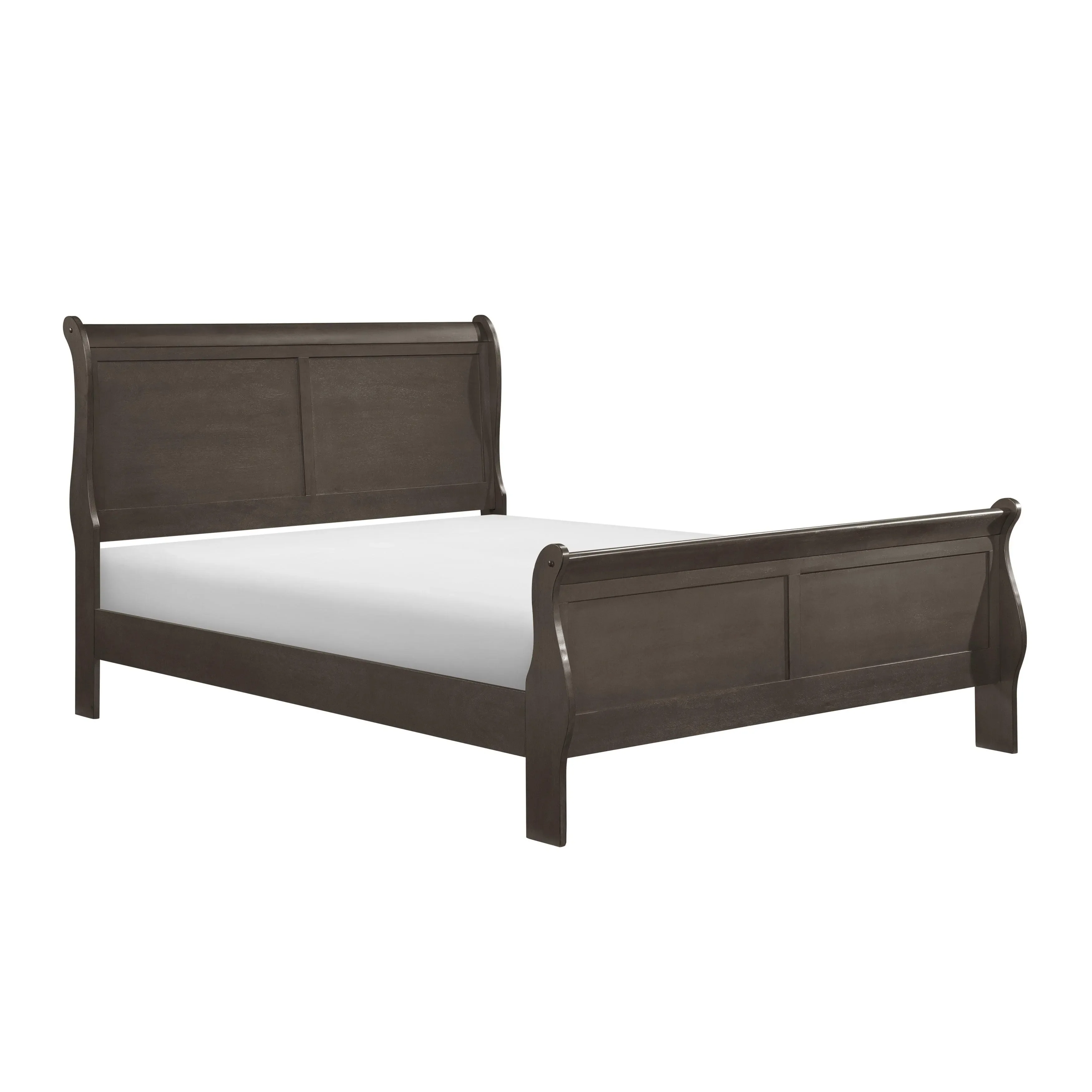 Mayville Stained Gray Sleigh Bedroom Set - Image 2
