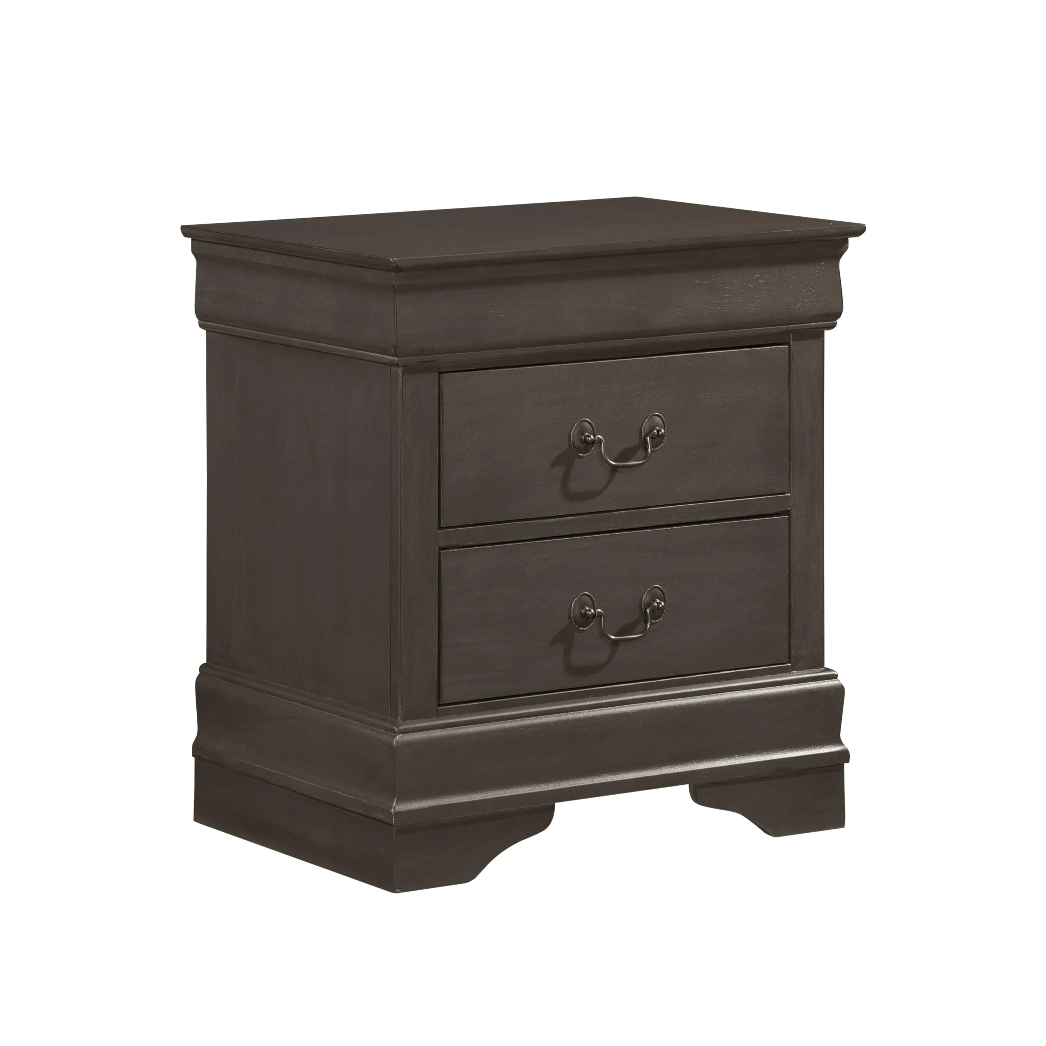 Mayville Stained Gray Sleigh Bedroom Set - Image 6