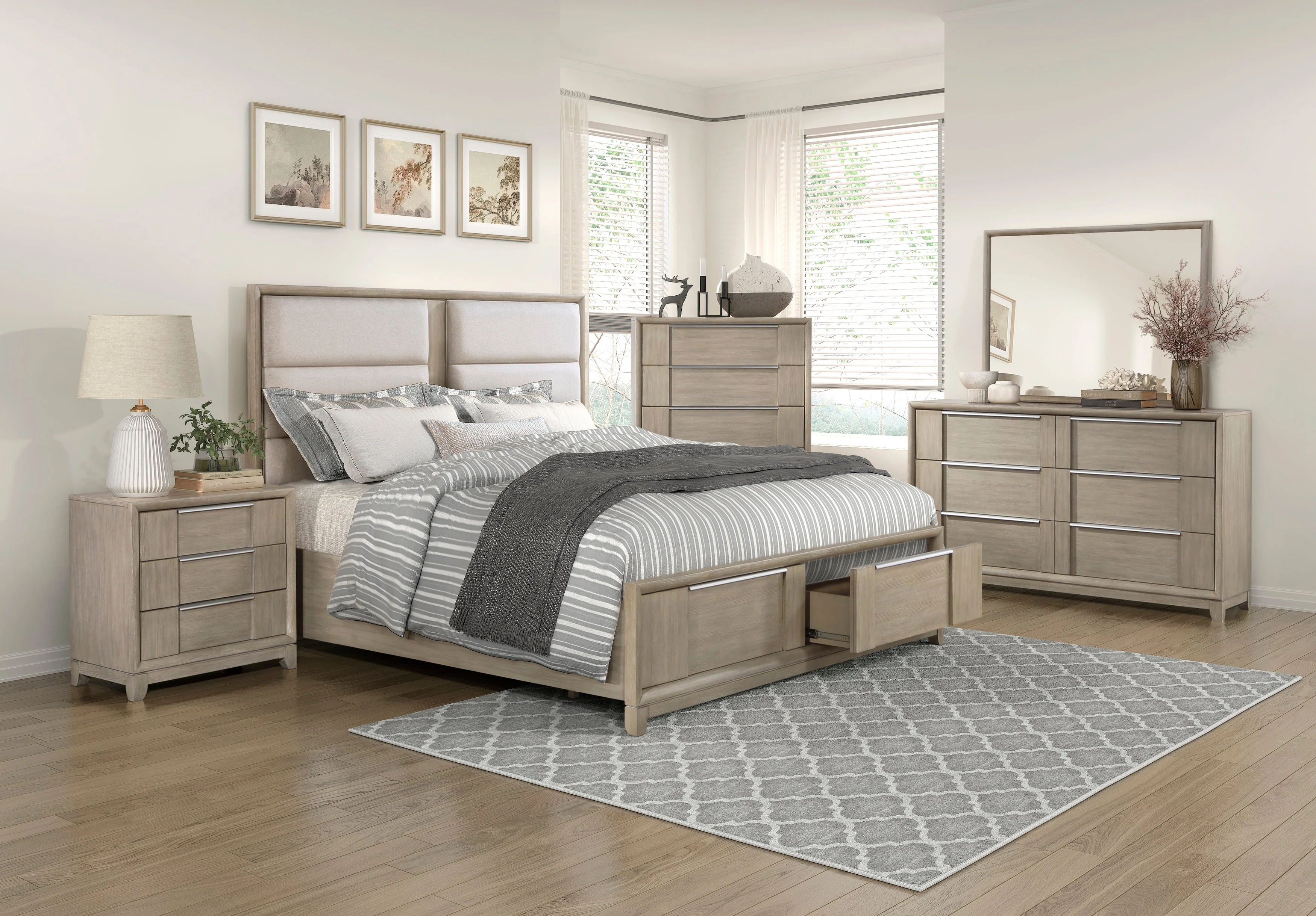 McKewen Light Gray Nightstand - Image 4