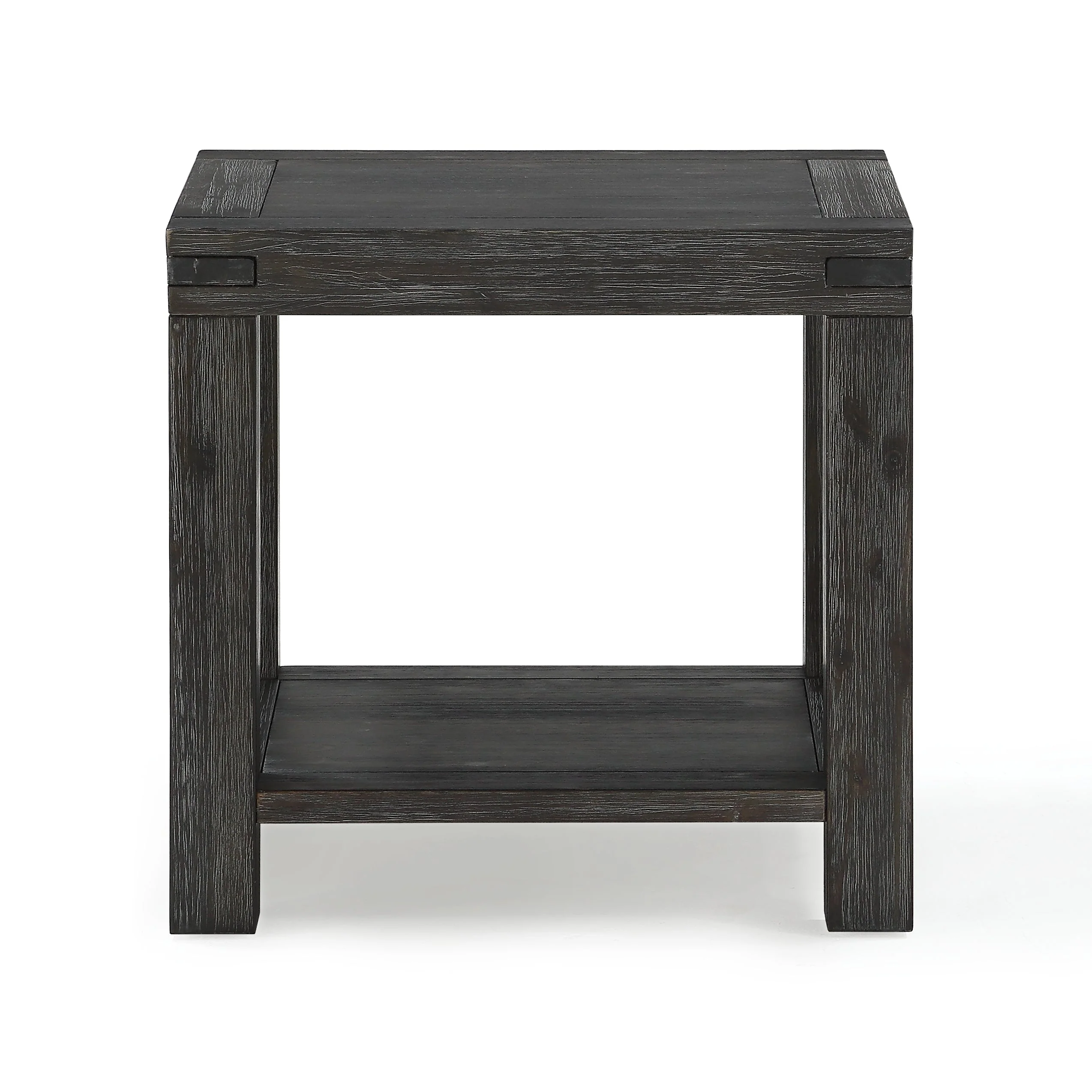 Meadow Solid Wood End Table in Graphite - Image 5