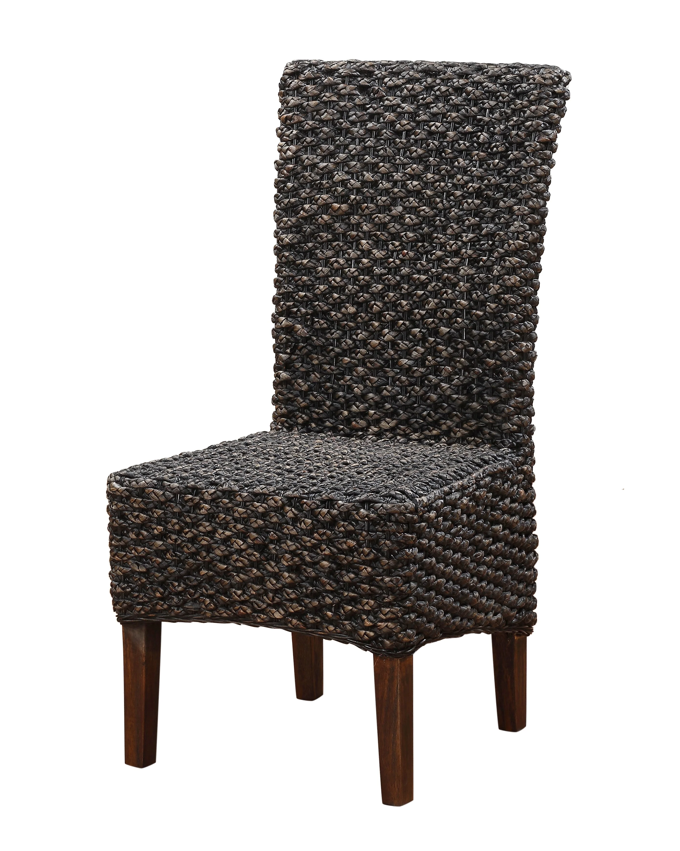 Meadow Wicker Dining Chair in Brick Brown (Set of 2) - Image 6