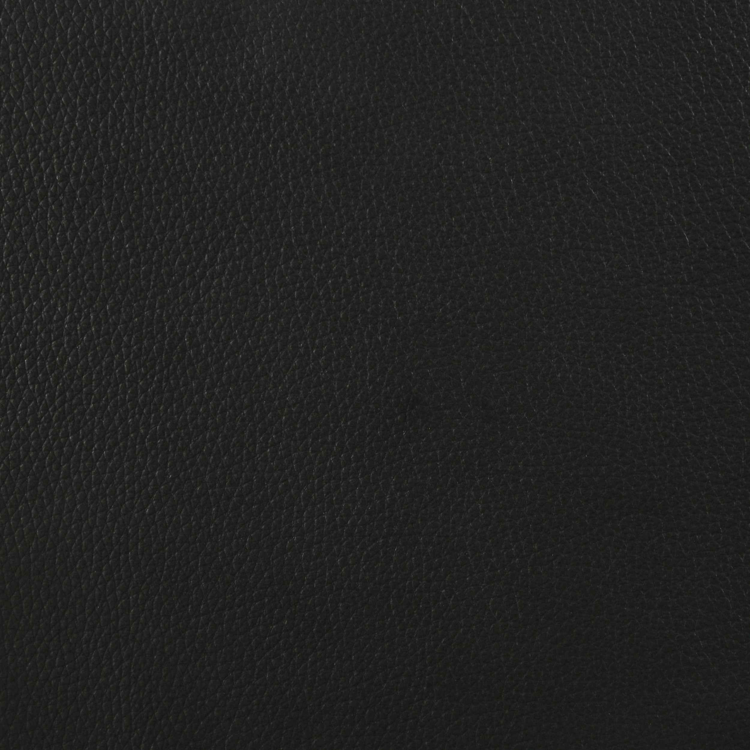 Medley Black Genuine Leather Queen Panel Platform Bed - Image 8