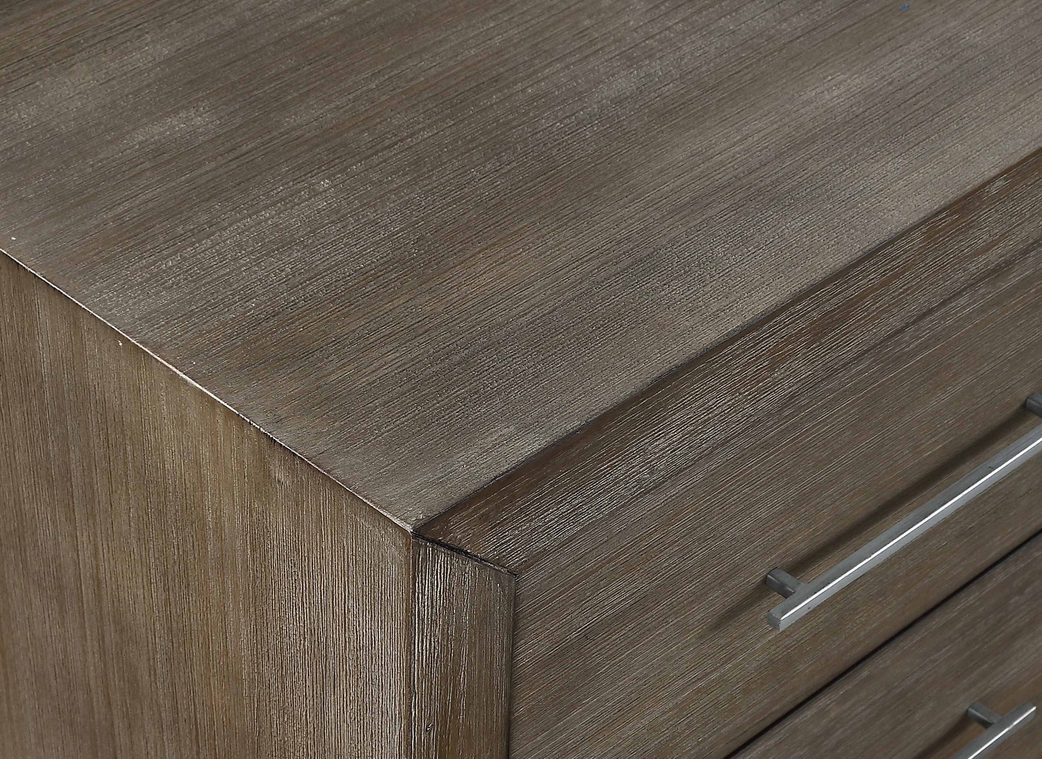 Melbourne Five Drawer Chest in Dark Pine - Image 3