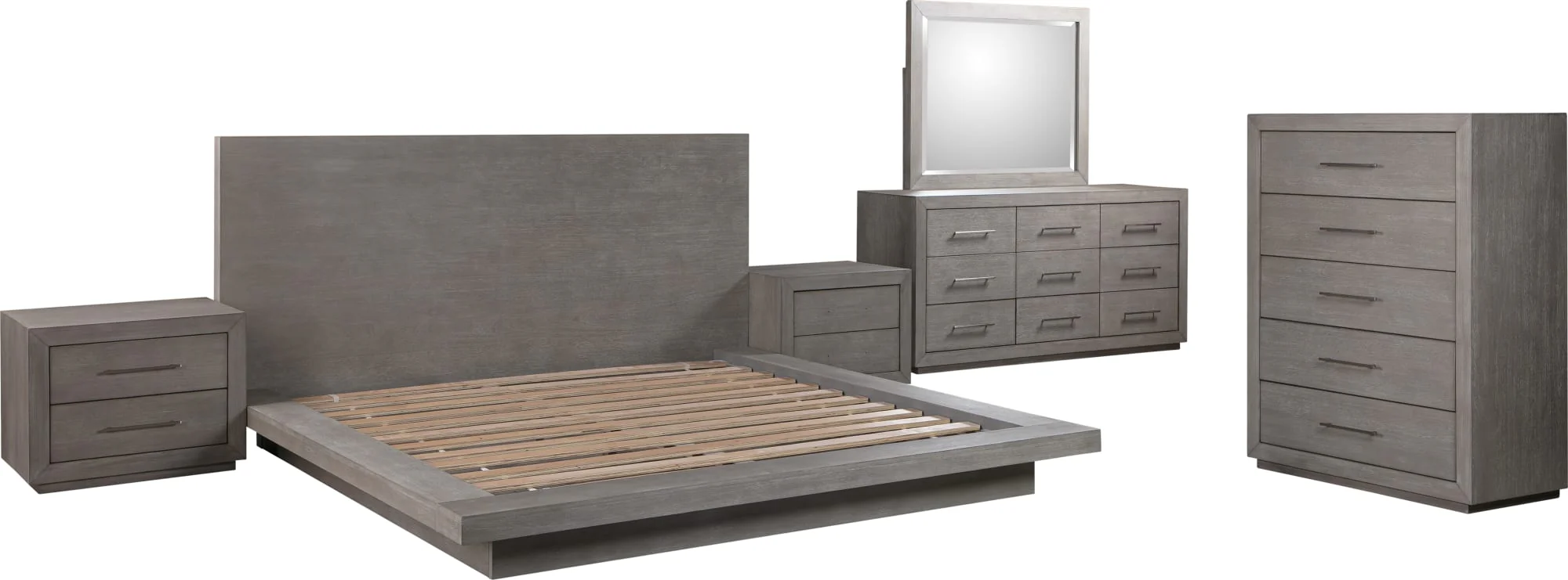 Melbourne Mineral Full Panel Bed - Image 10