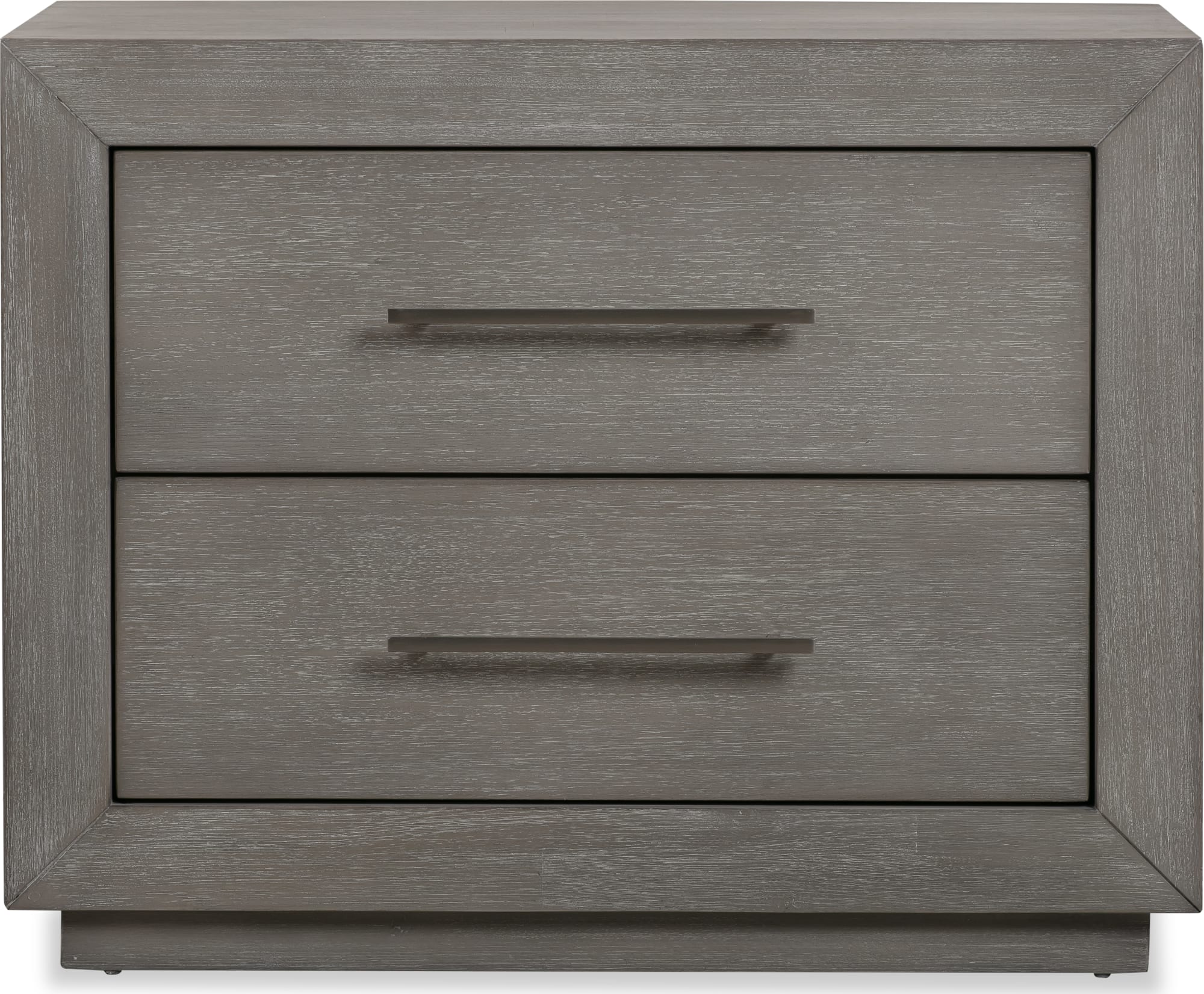 Melbourne Mineral Two Drawer Nightstand with USB - Image 4