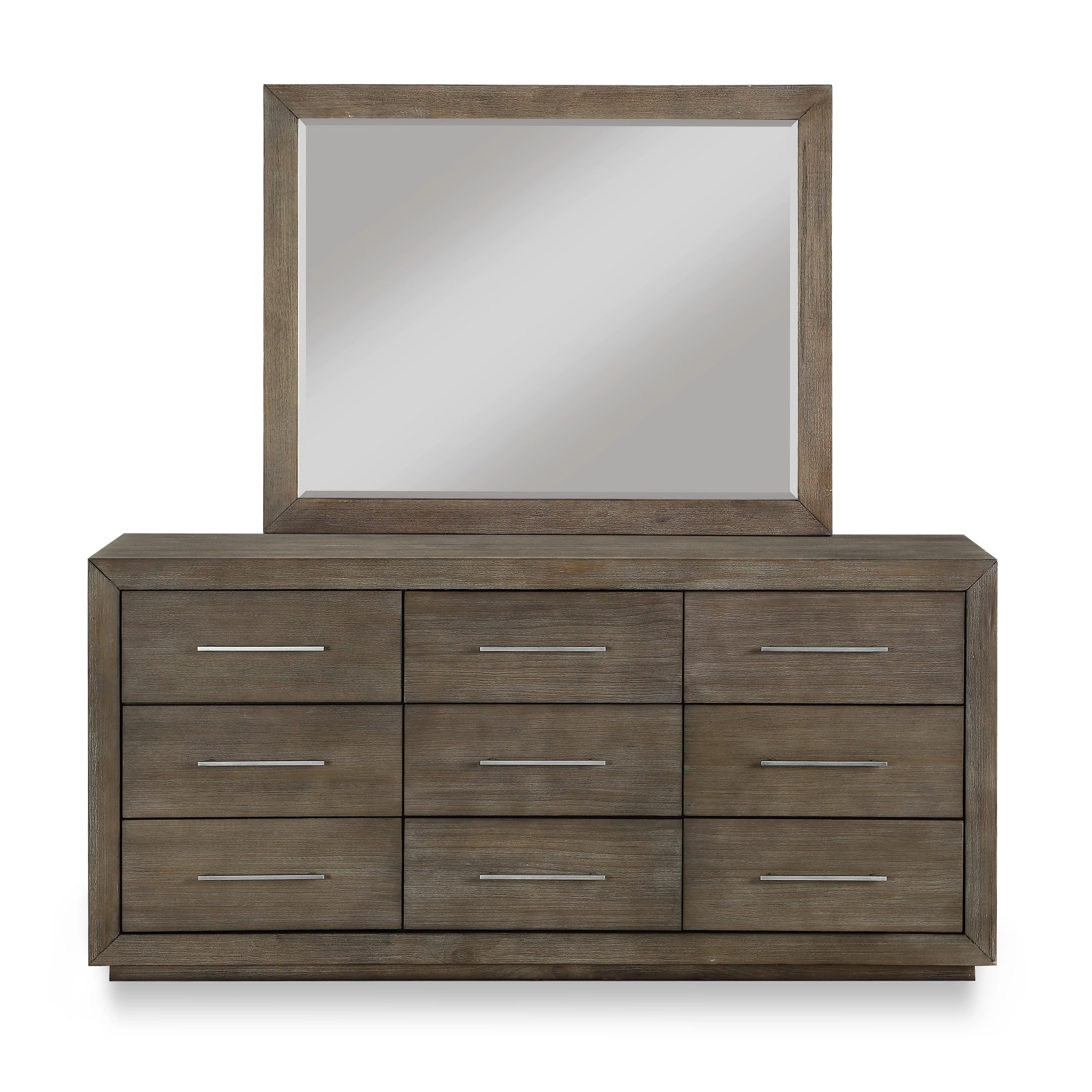 Melbourne Nine Drawer Dresser in Dark Pine - Image 9