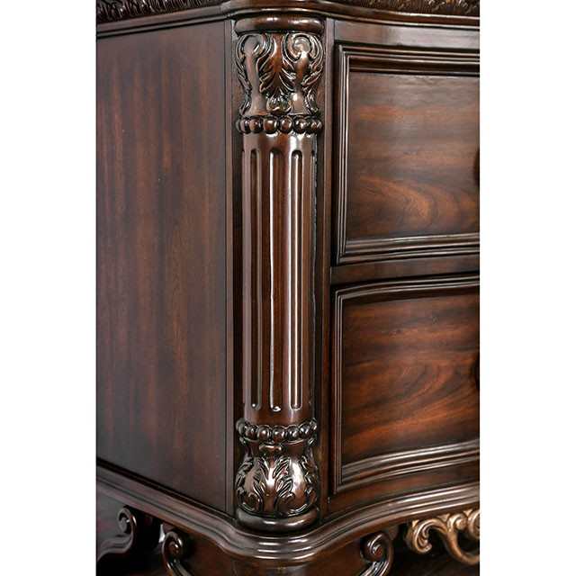 Menodora Brown Cherry Dresser Only - Image 3
