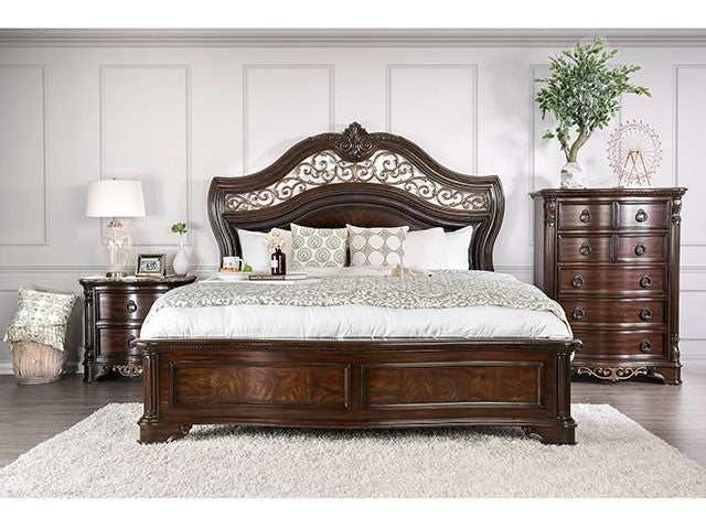 Menodora Brown Cherry Dresser Only - Image 5