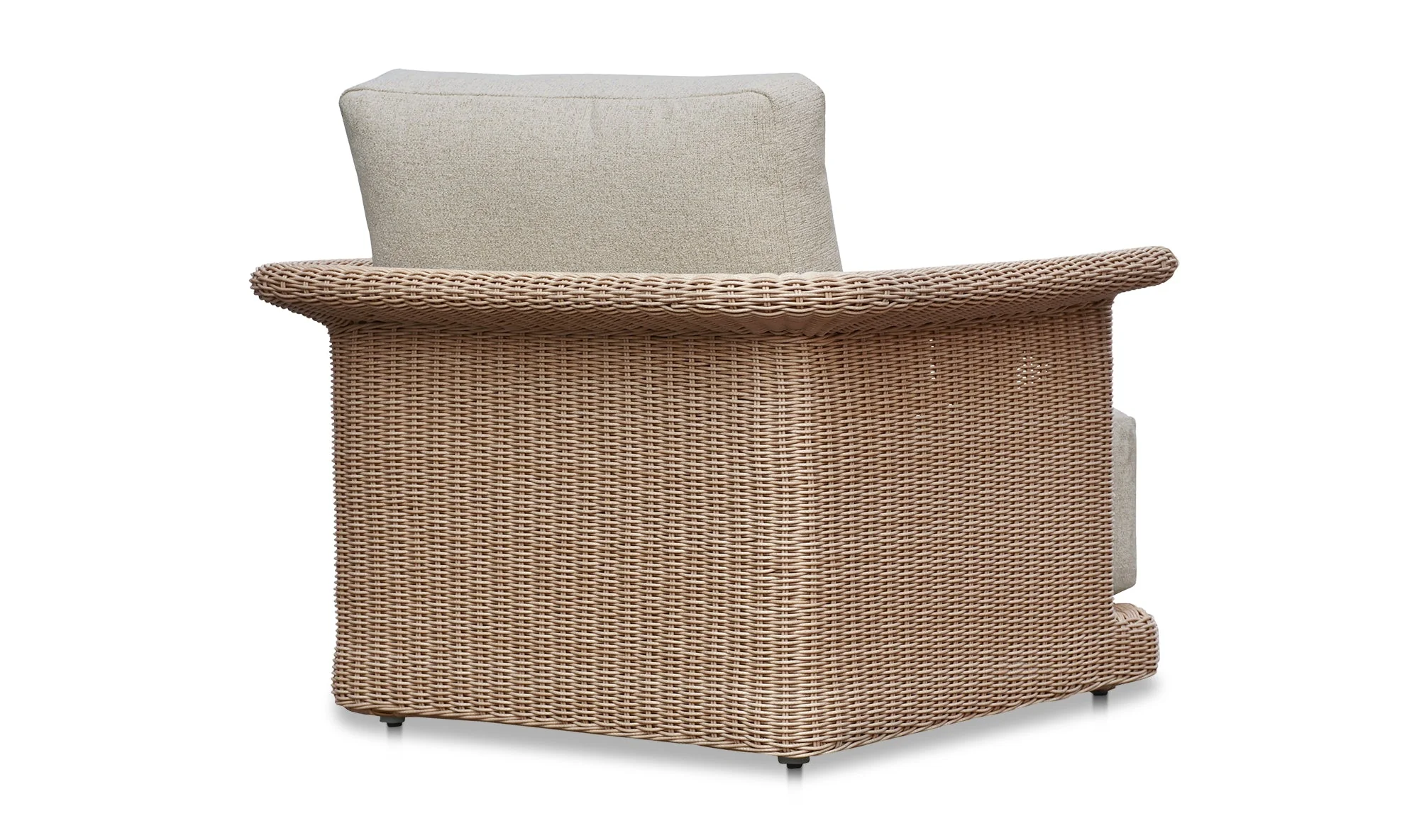 Meredith Outdoor Accent Chair Beige - Image 4
