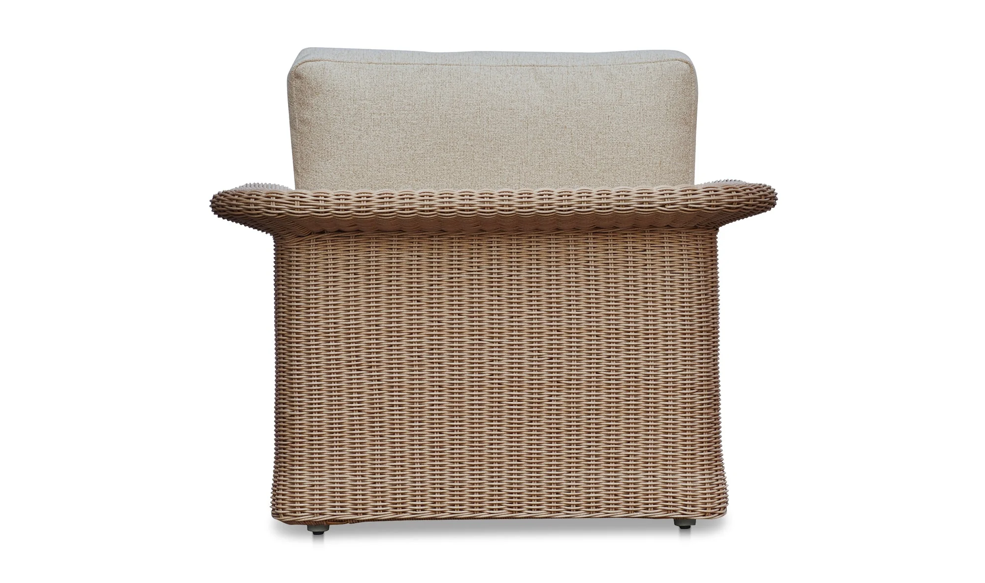 Meredith Outdoor Accent Chair Beige - Image 5