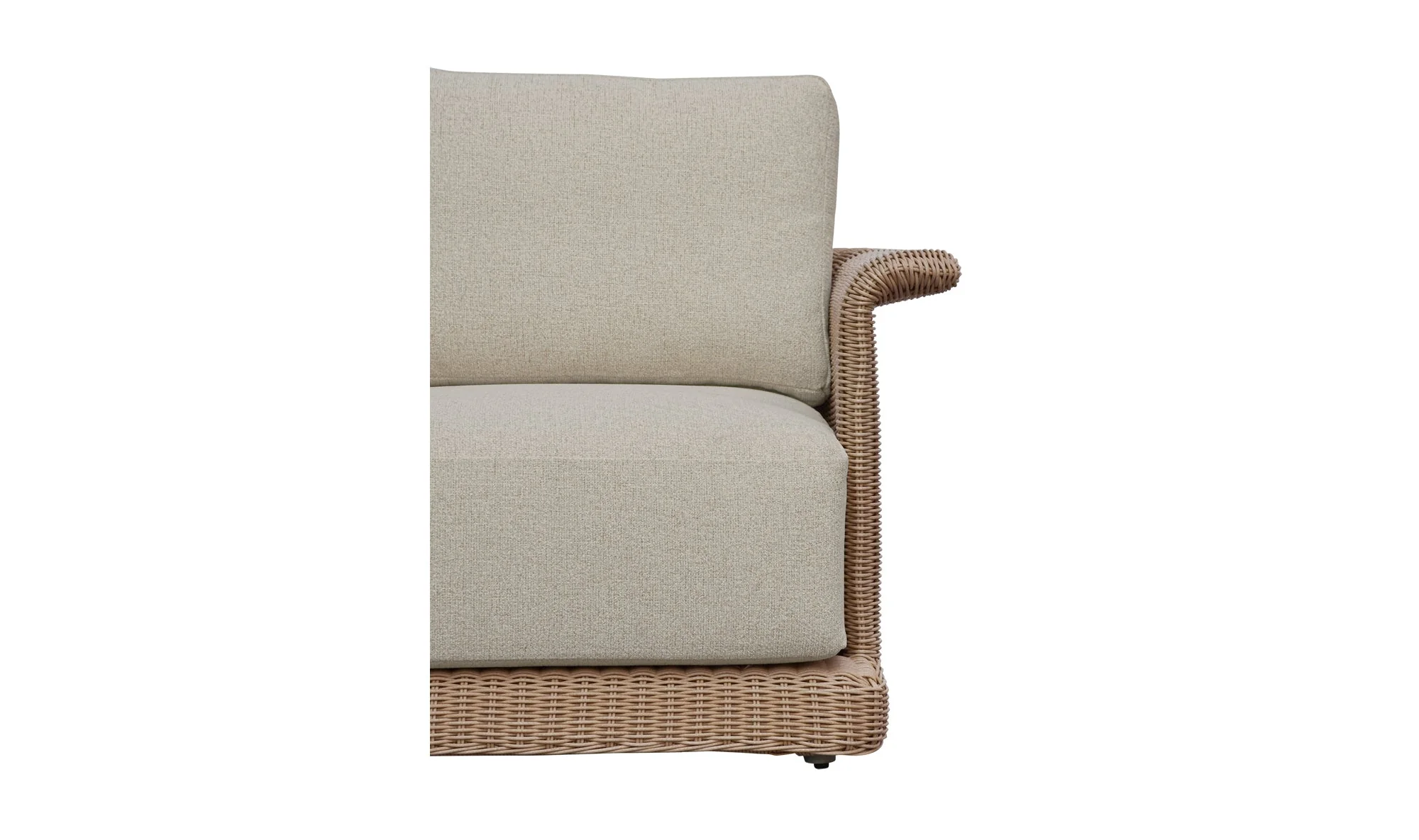 Meredith Outdoor Accent Chair Beige - Image 6
