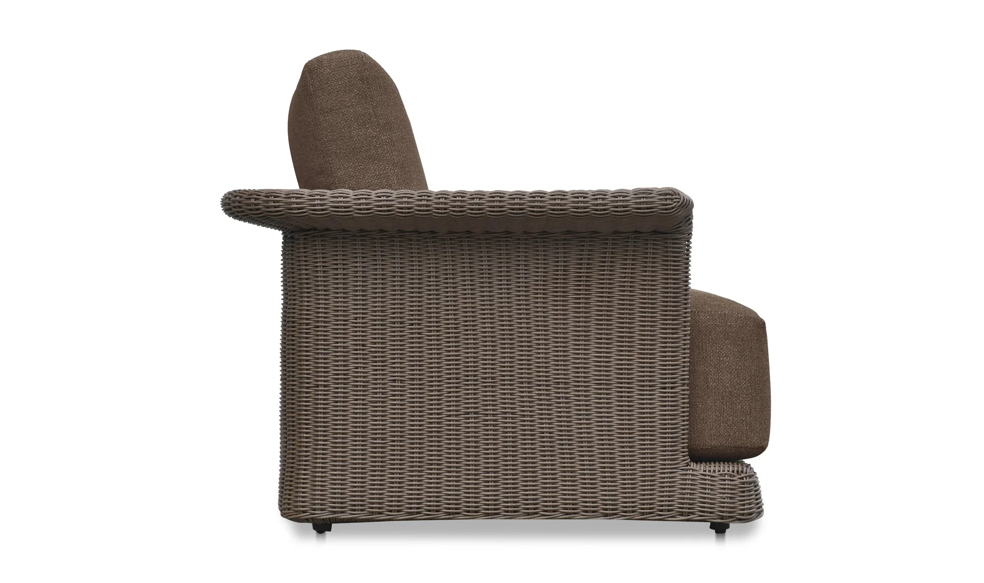 Meredith Outdoor Accent Chair Brown - Image 5