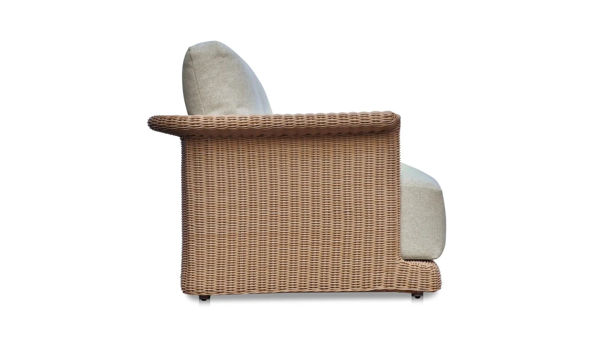 Meredith Outdoor Sofa Beige - Image 5