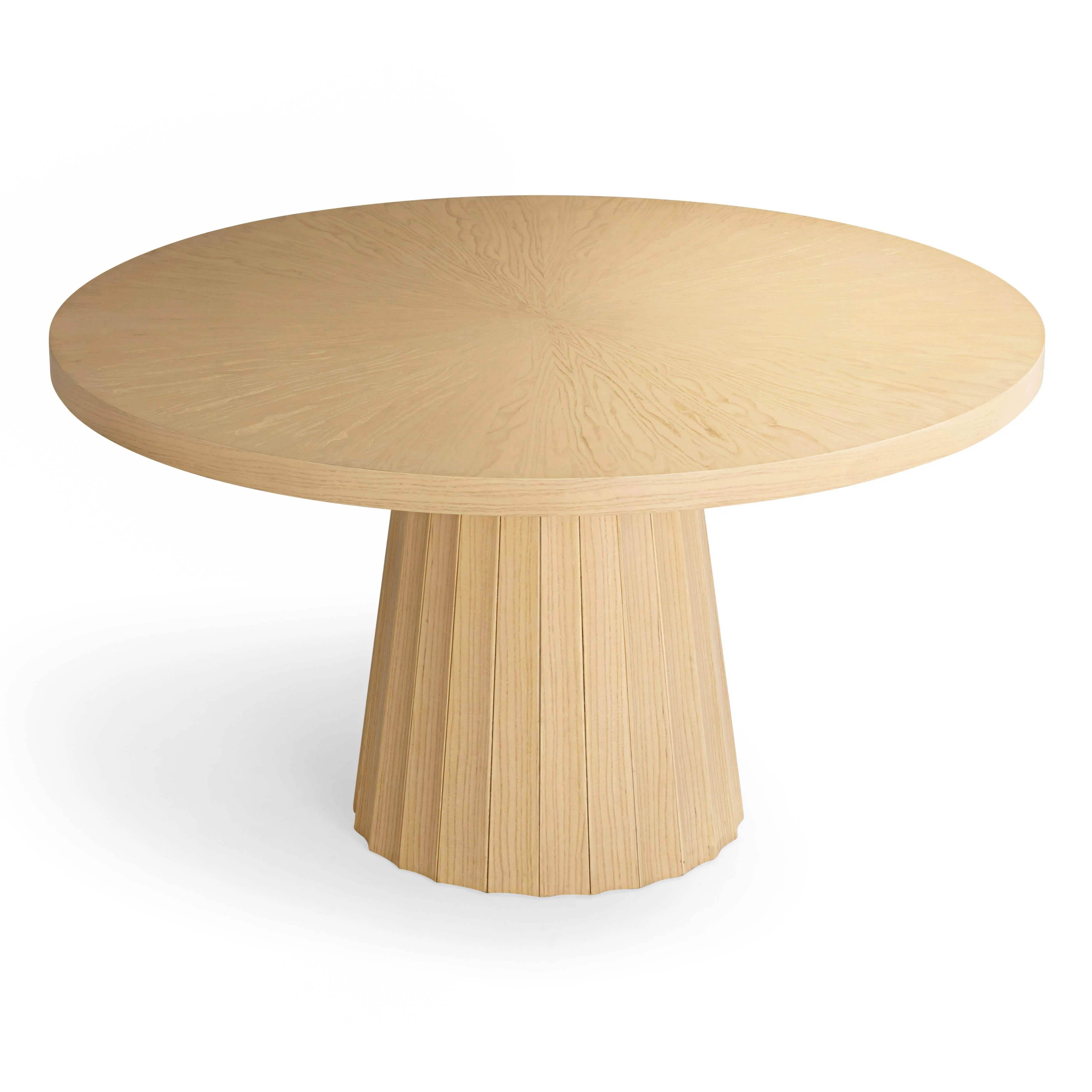 Meri Natural Round Dining Table - Image 7