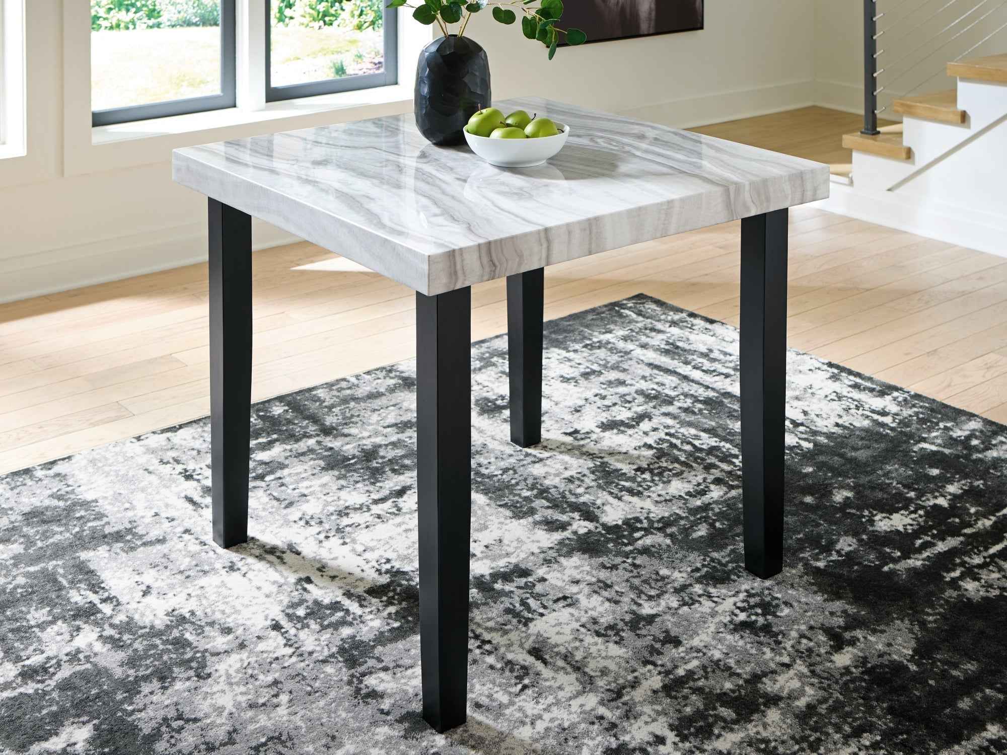 Mervannie Gray/Black Counter Height Dining Set - Image 10