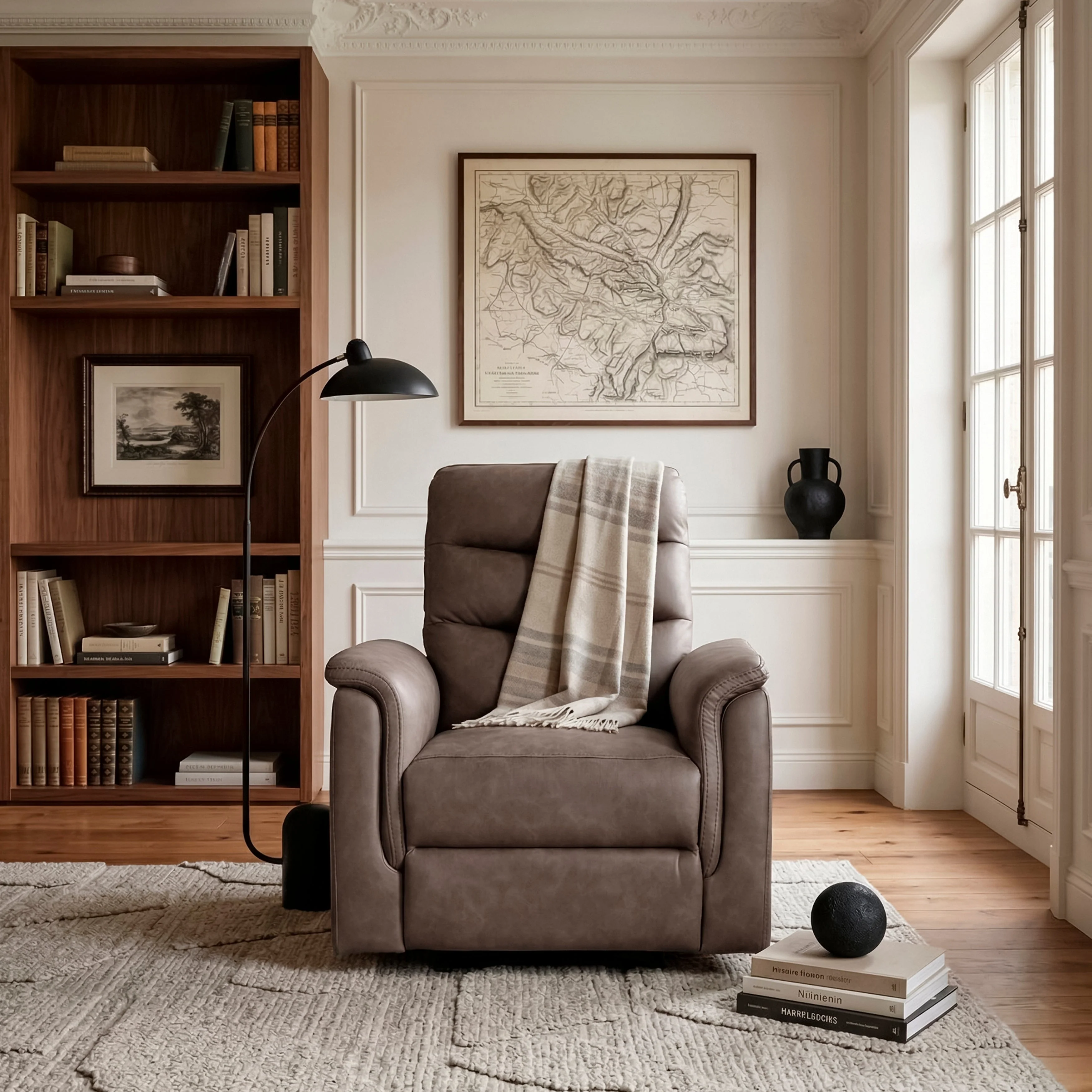 Metric Brown Reclining Chair - Image 15