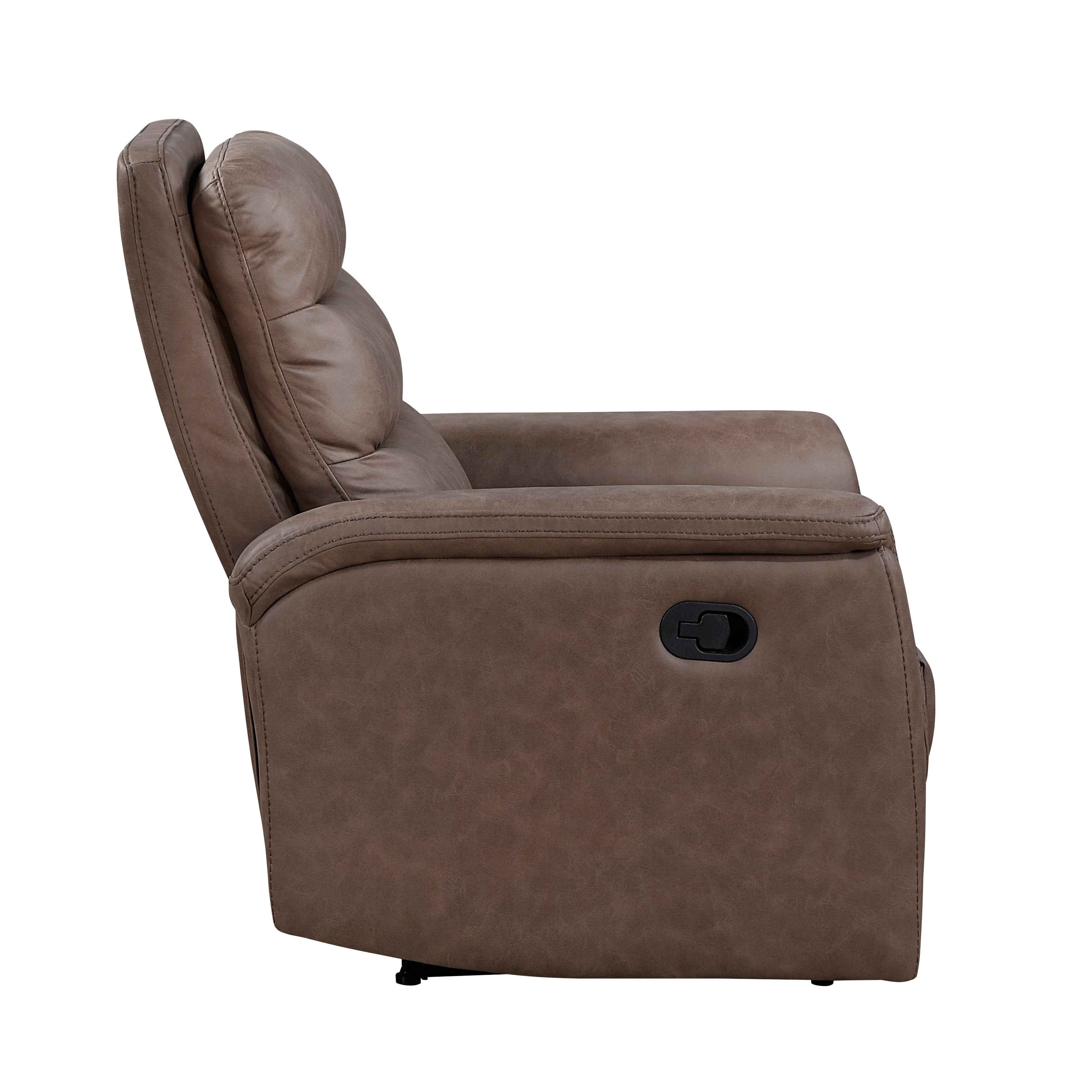 Metric Brown Reclining Chair - Image 3