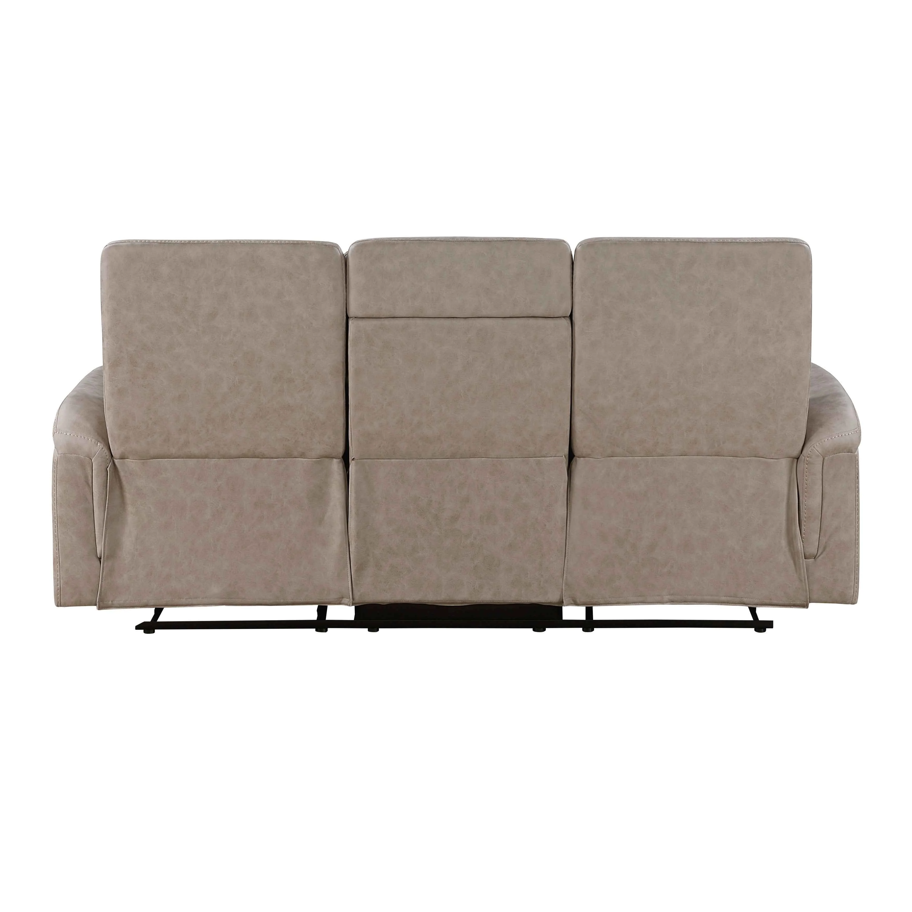 Metric Taupe 2-Piece Reclining Living Room Set - Image 4