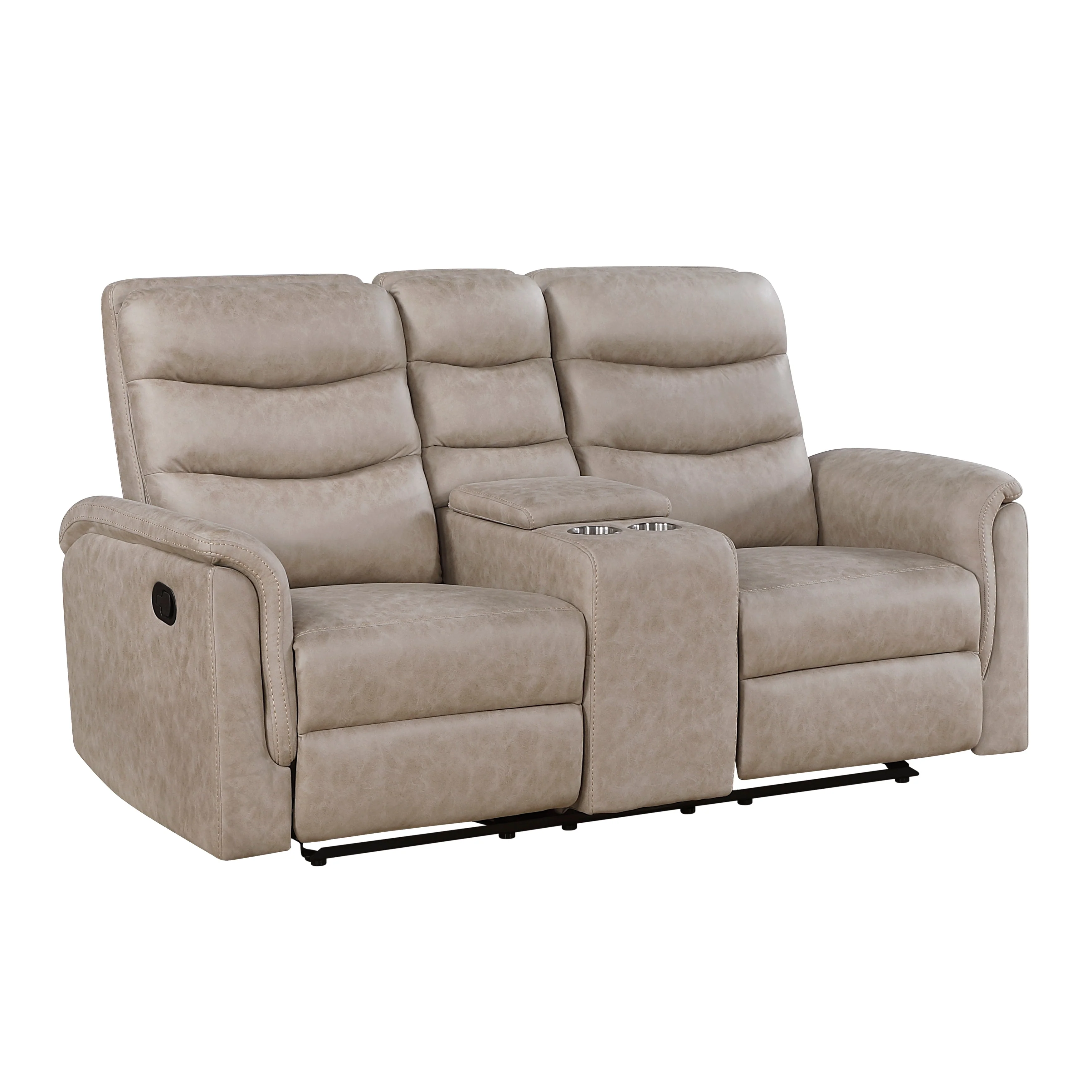 Metric Taupe 2-Piece Reclining Living Room Set - Image 9