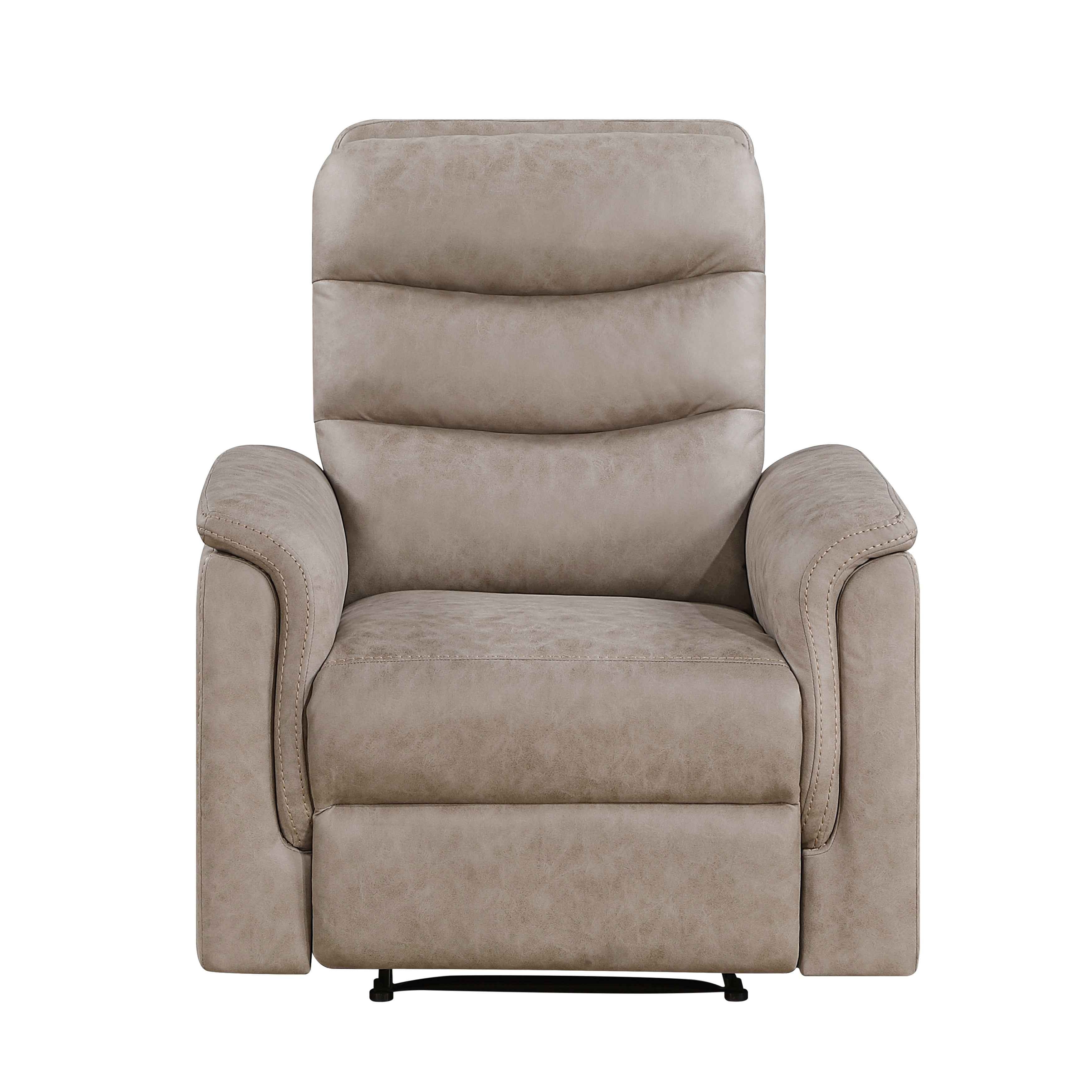 Metric Taupe Reclining Chair