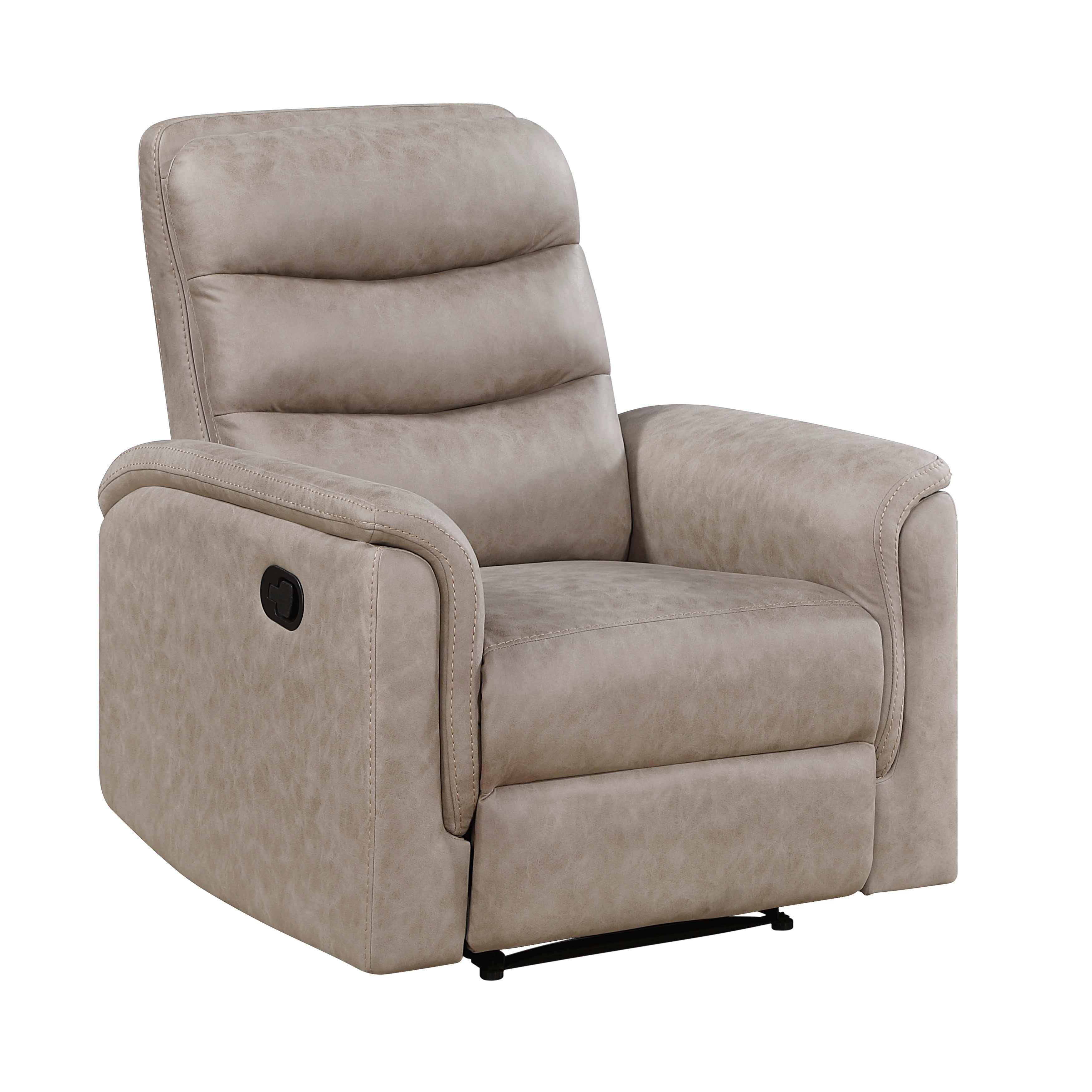 Metric Taupe Reclining Chair - Image 2